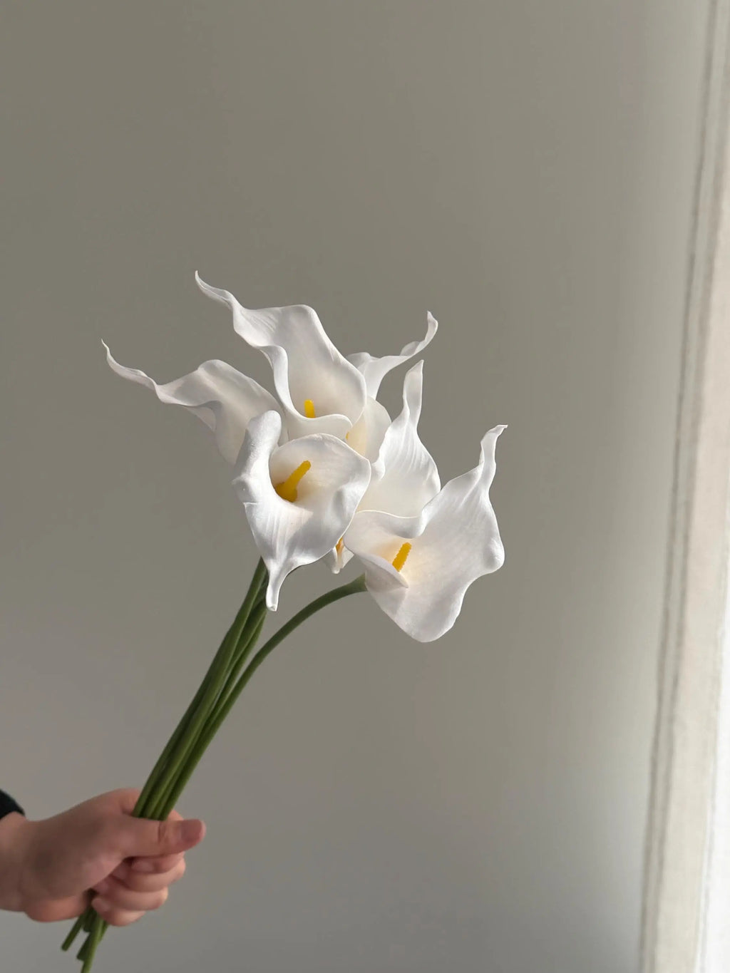 Faux Calla Lily bouquet Celesta Atelier