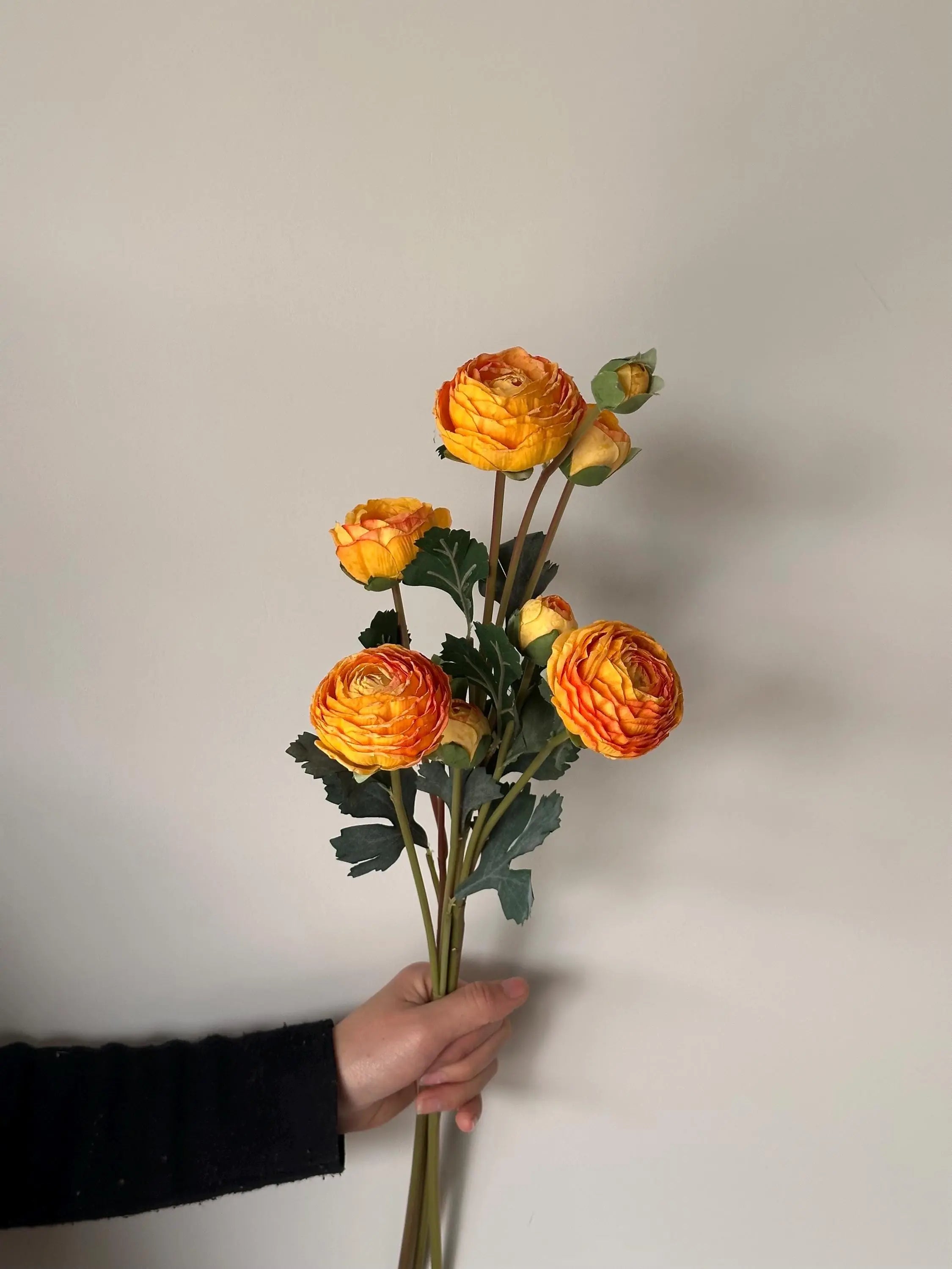 Faux Ranunculus bouquets Celesta Atelier