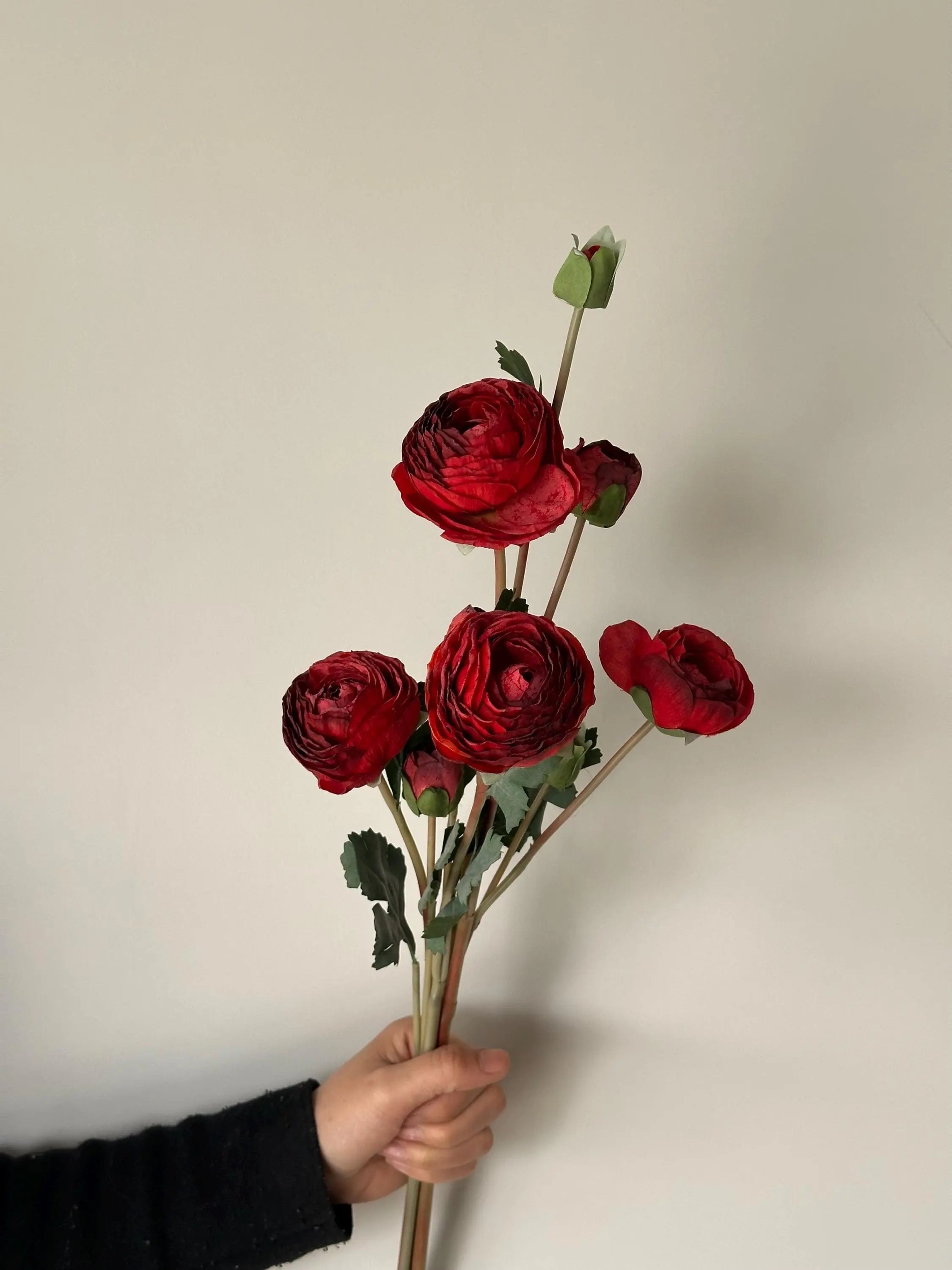 Faux Ranunculus bouquets Celesta Atelier