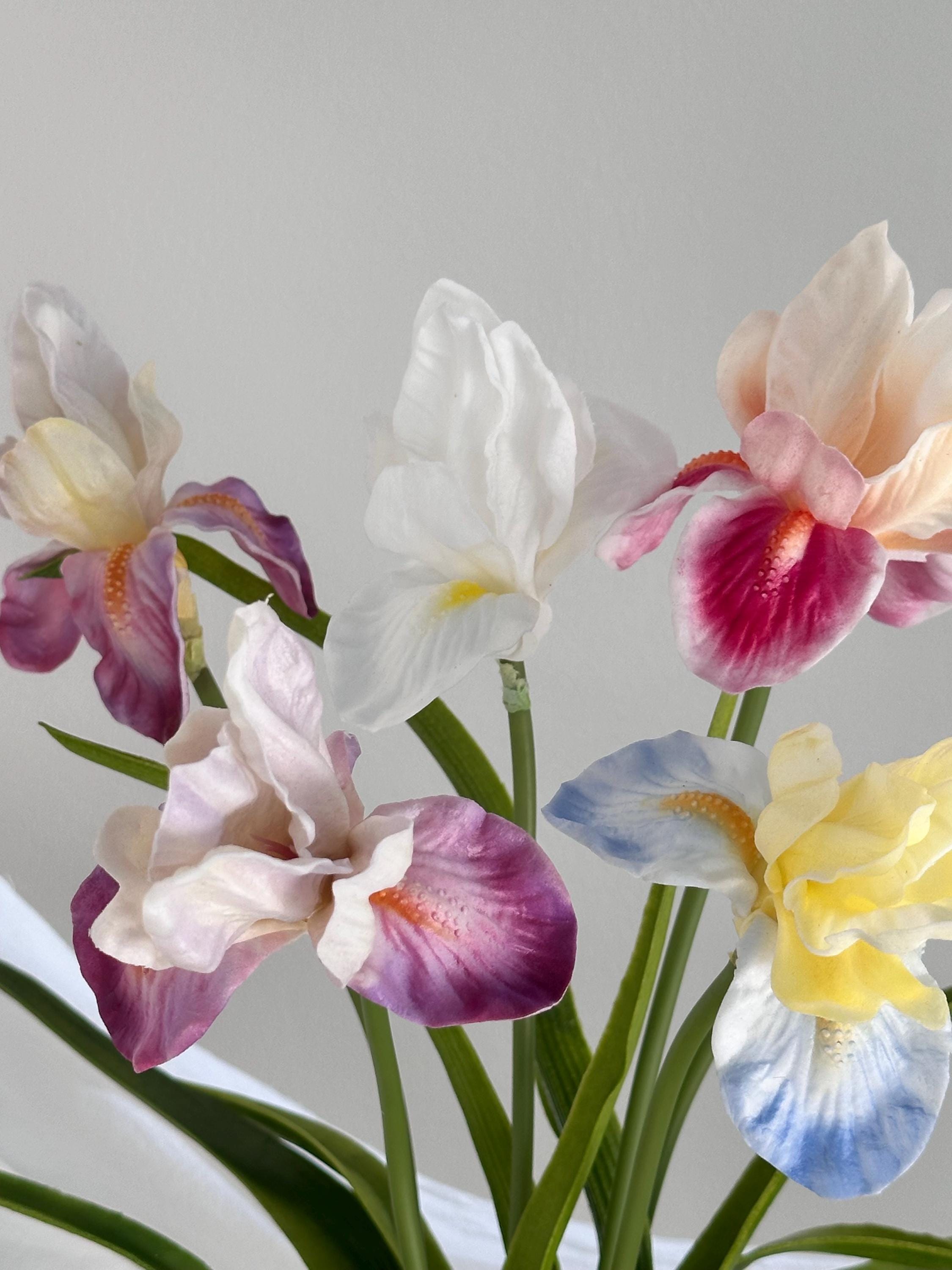 Artificial Iris Flowers