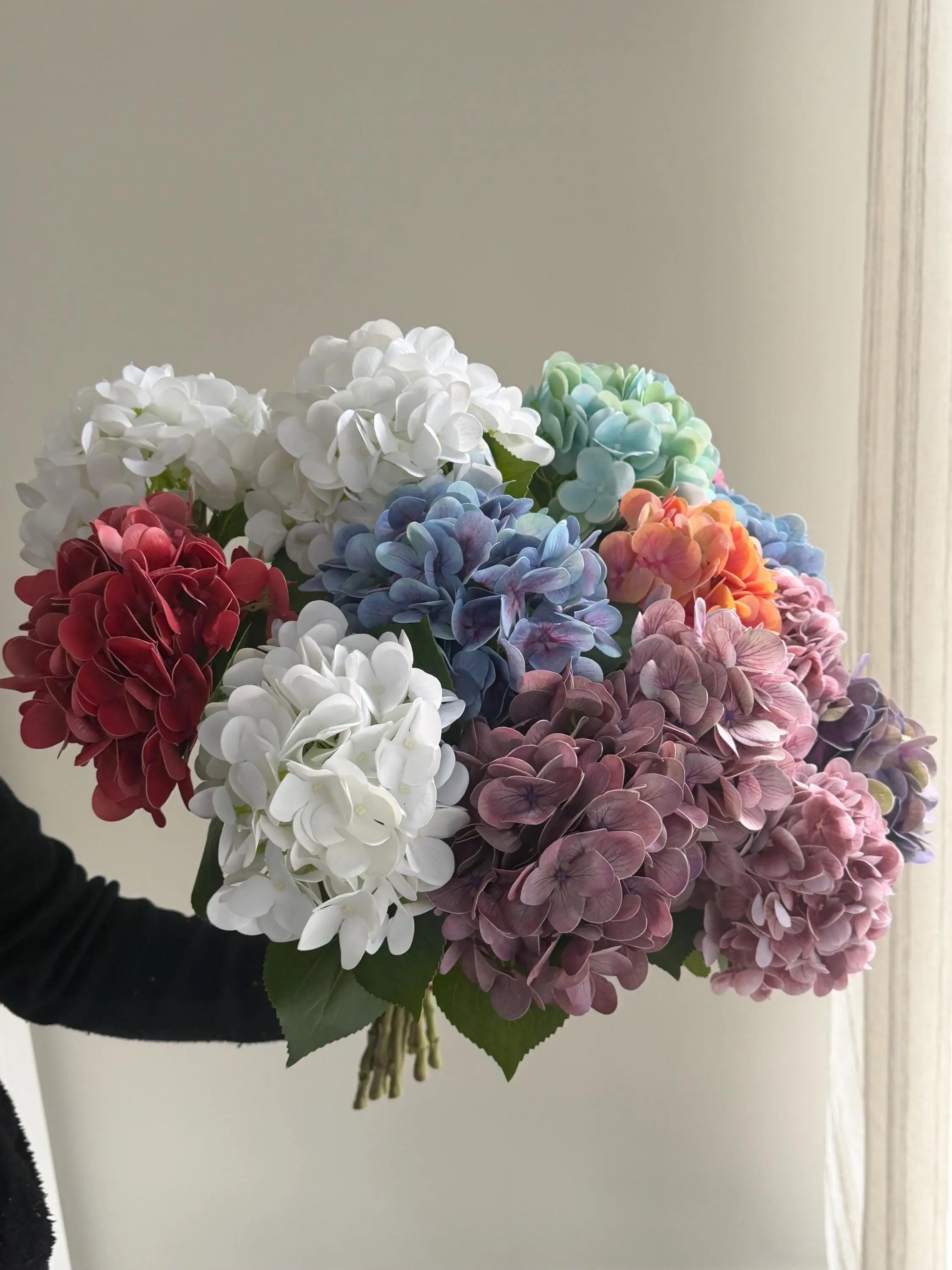 Artificial Watercolour Hydrangea Flowers Celesta Atelier