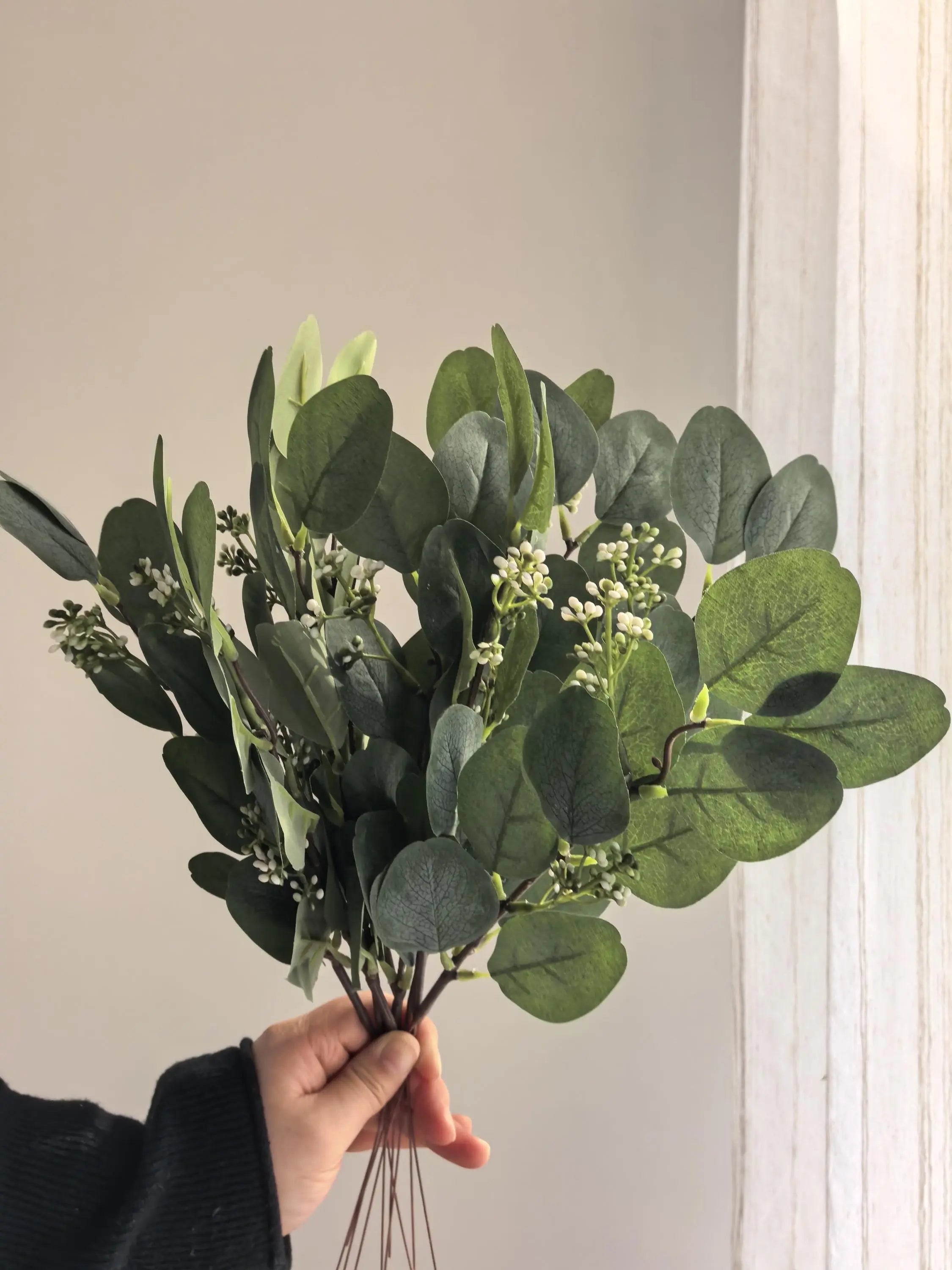 20pc Faux eucalyptus stem set Celesta Atelier