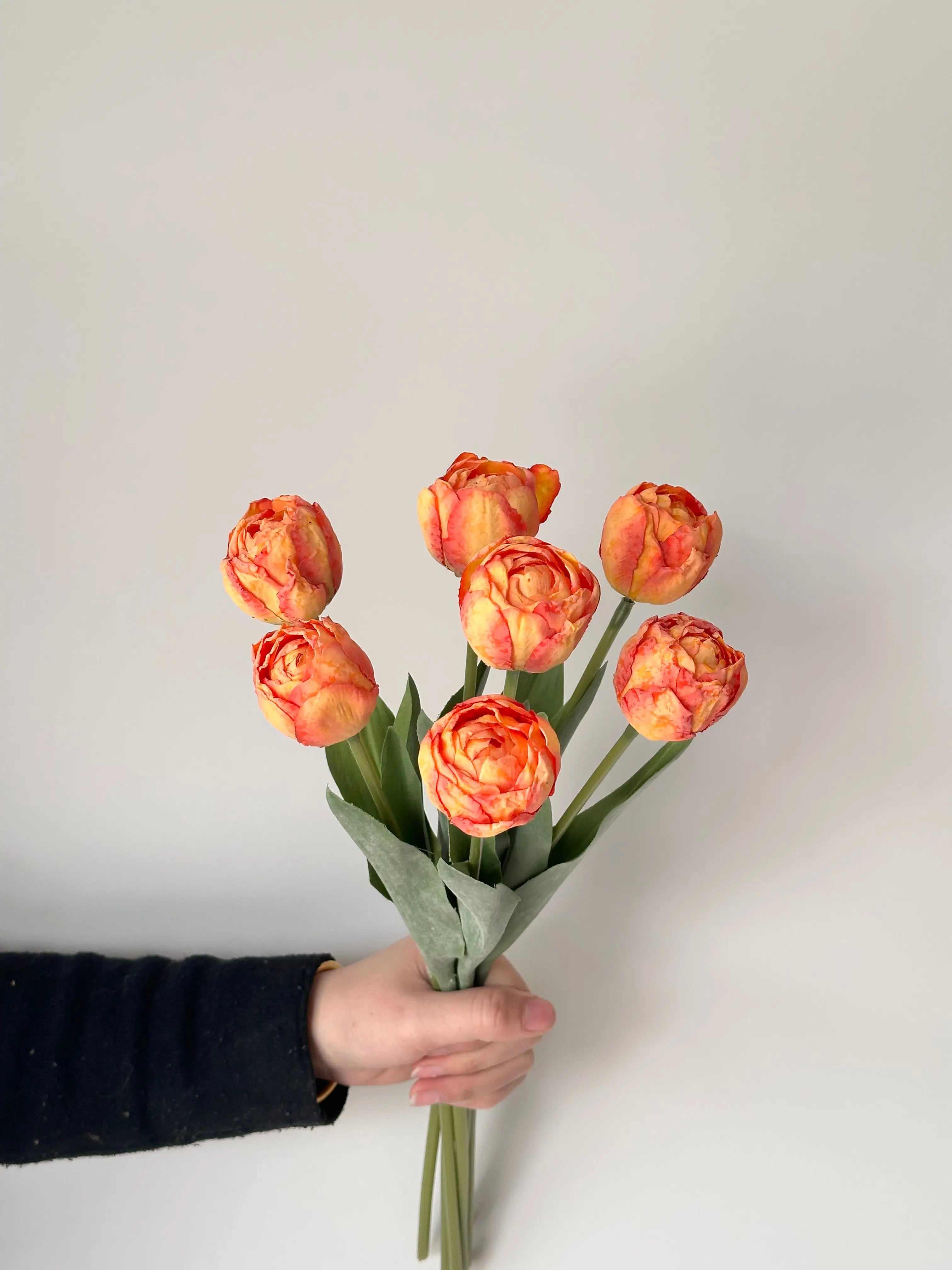 Silk tulip bouquet, artificial tulips stems Celesta Atelier