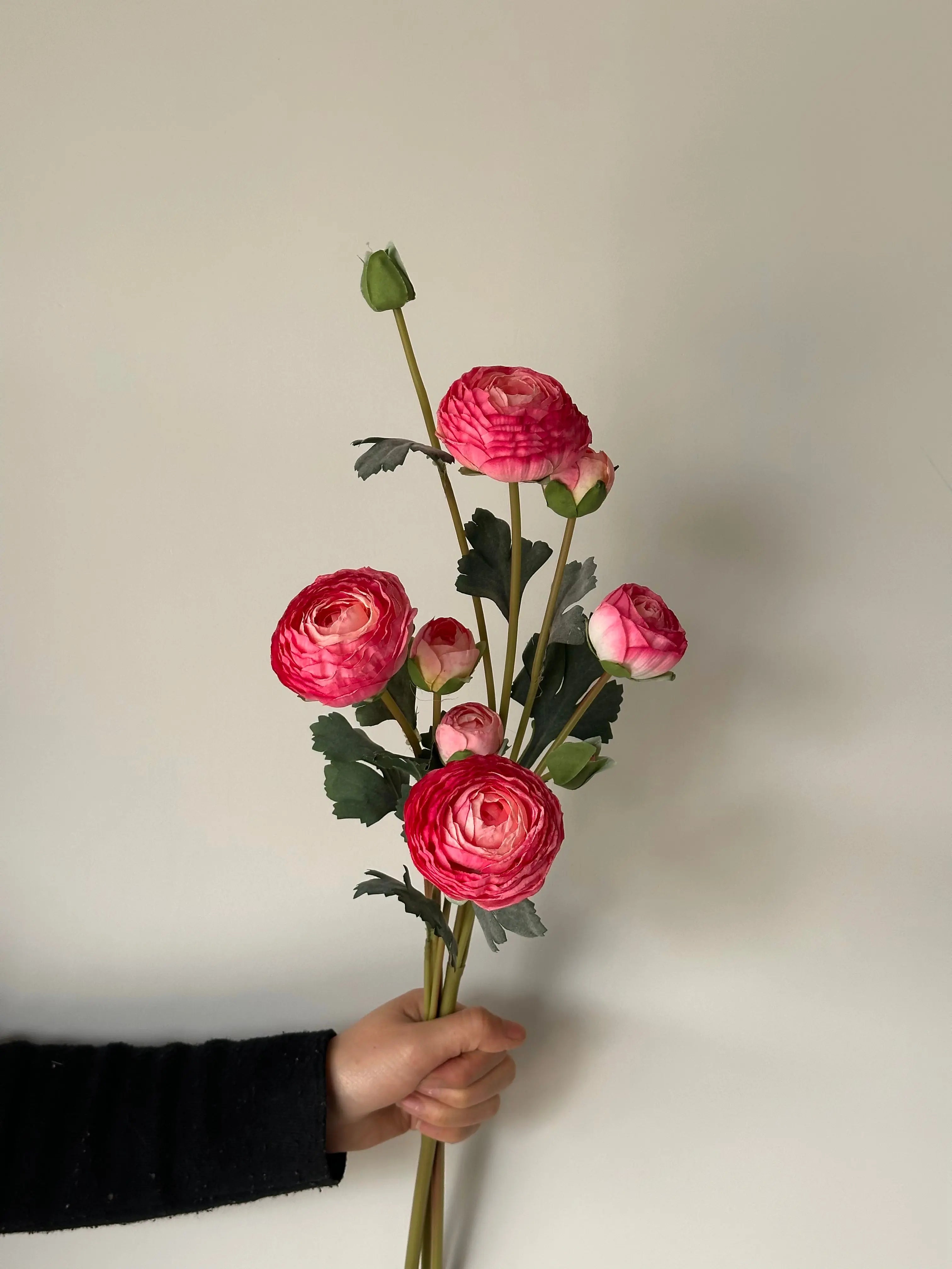 Faux Ranunculus bouquets Celesta Atelier