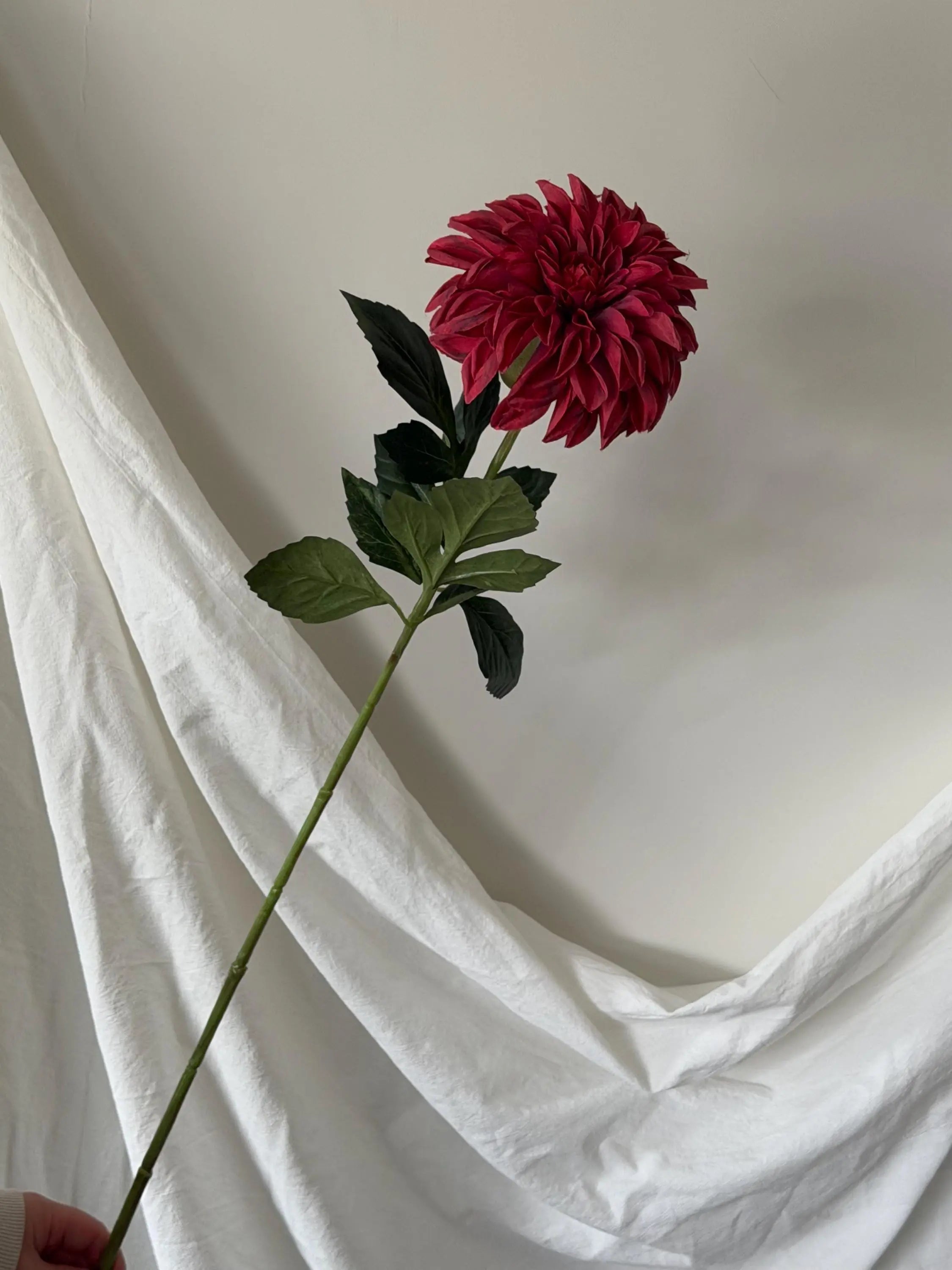 Large Artificial Dahlia Faux Flower Place