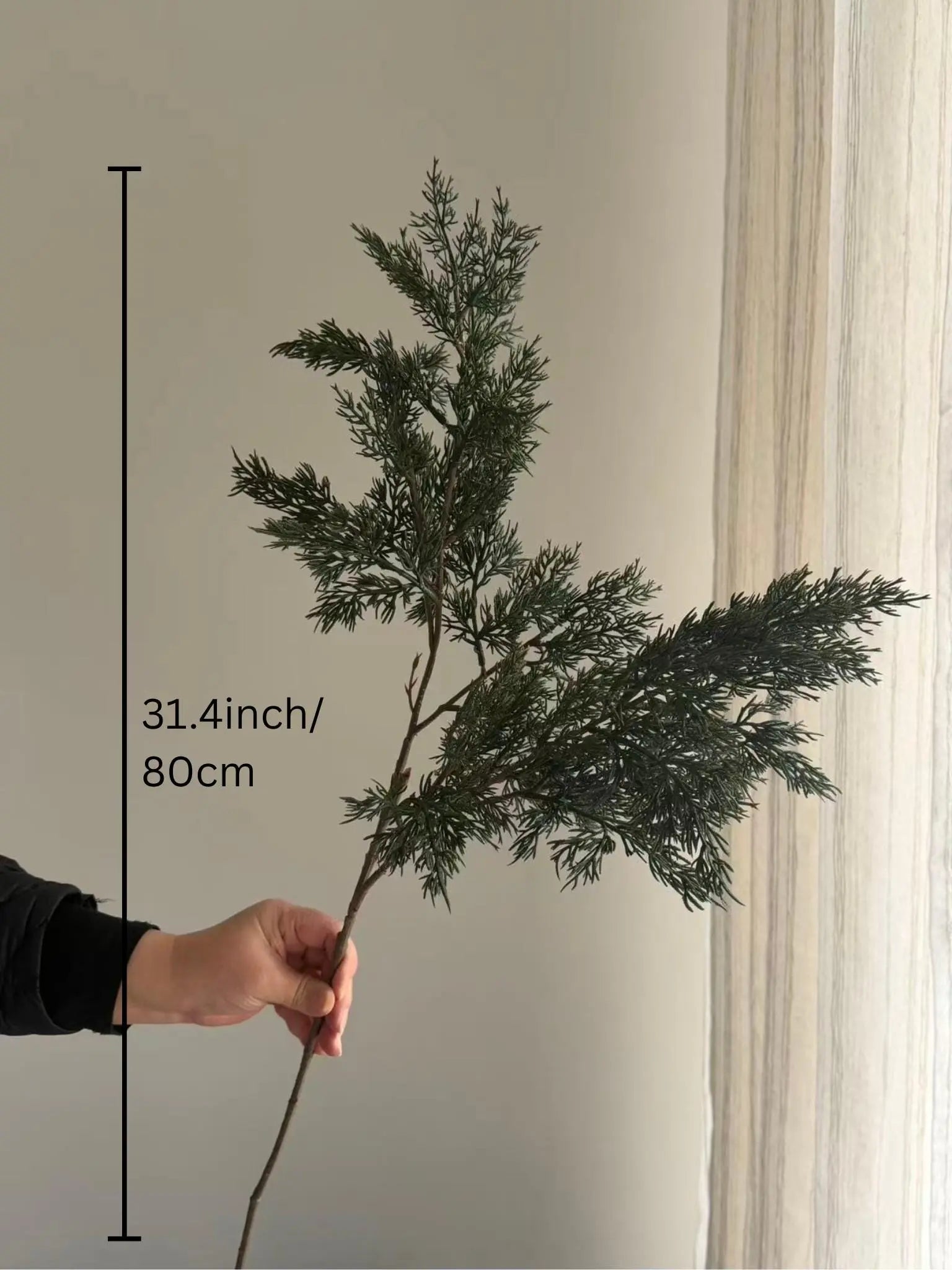 Artificial Winter Cedar Branch Faux Flower Place