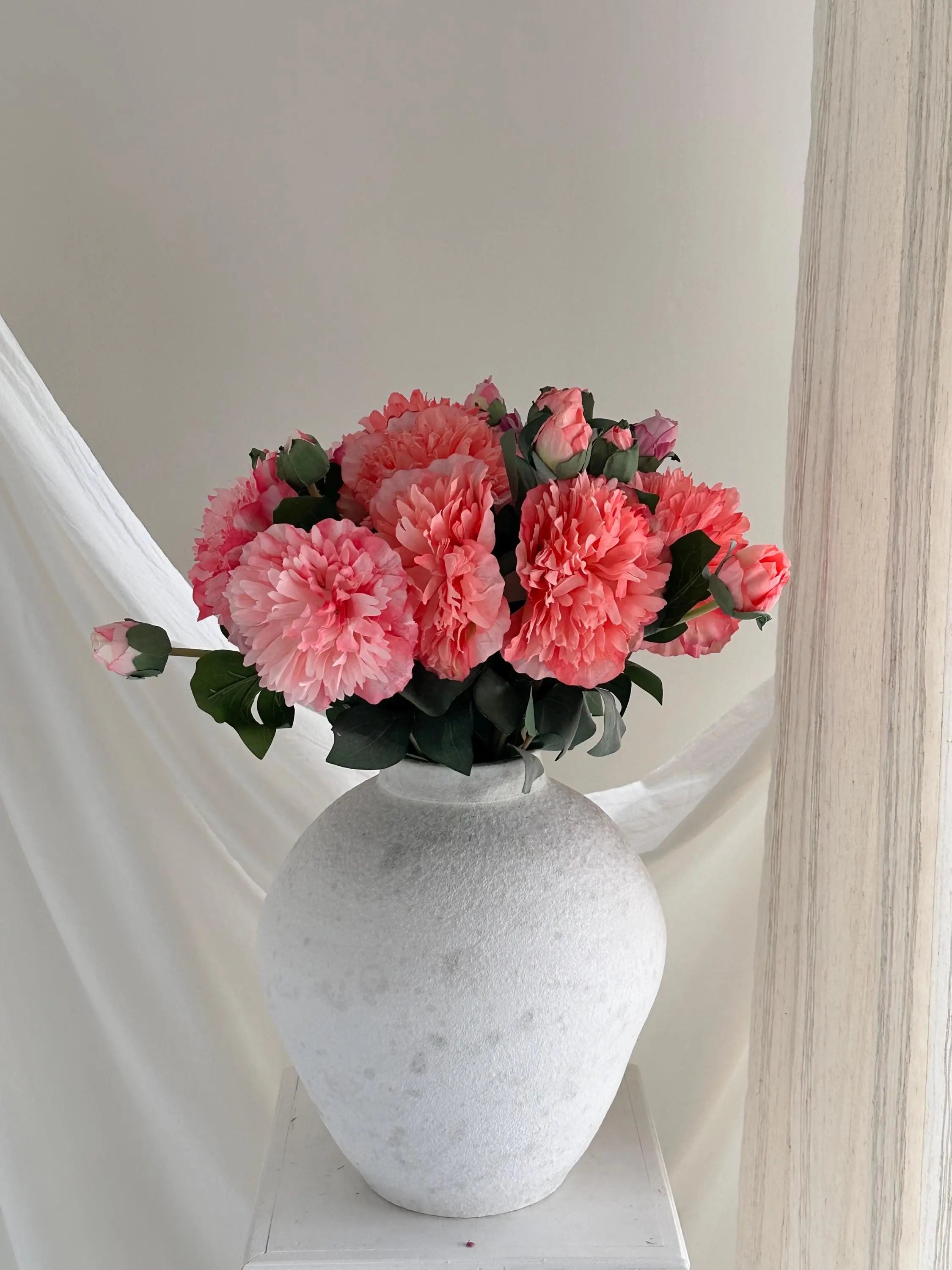 Artificial Peony Bouquet Faux Flower Place