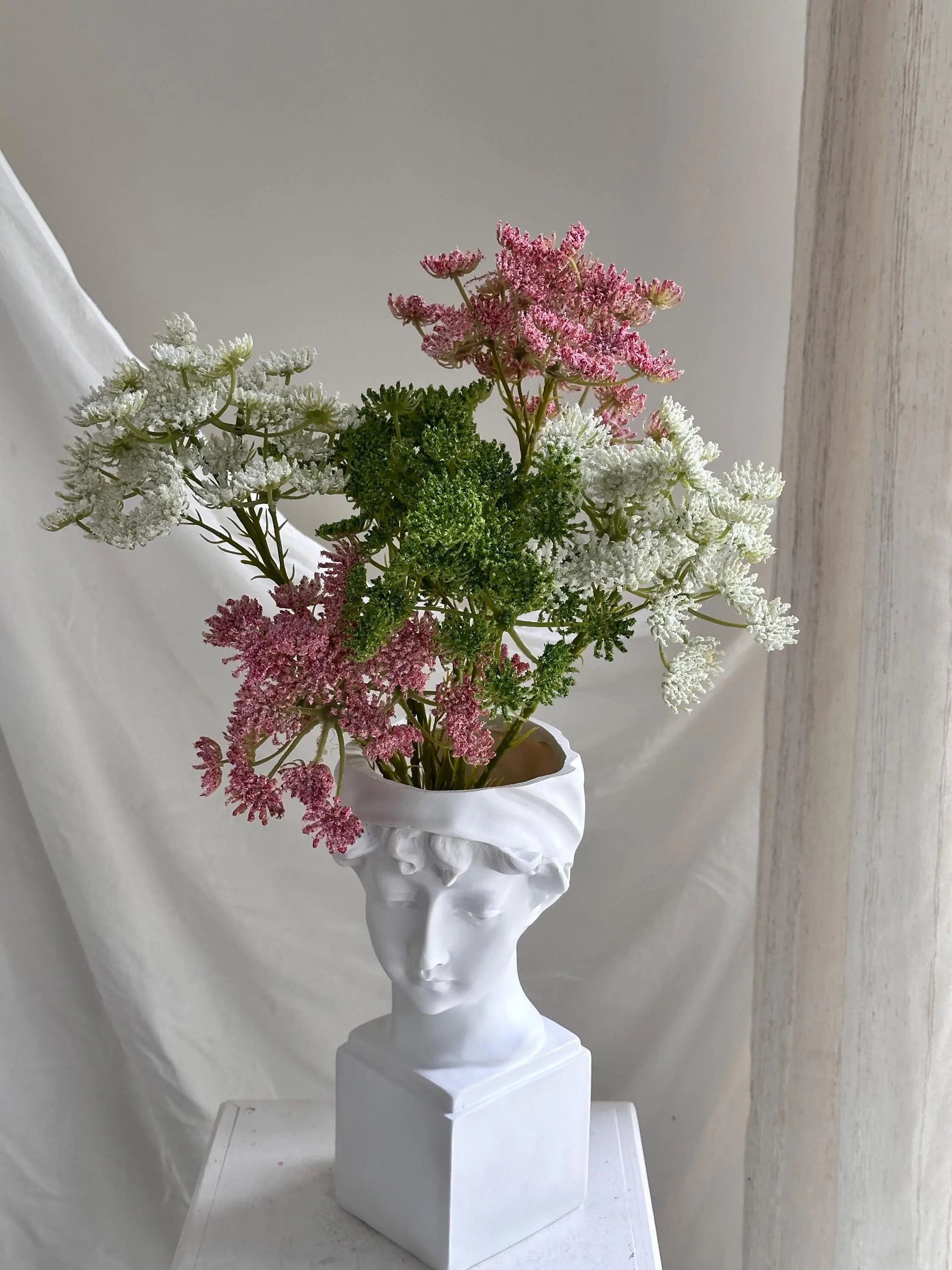 Artificial Queen Annes Lace Stem Faux Flower Place