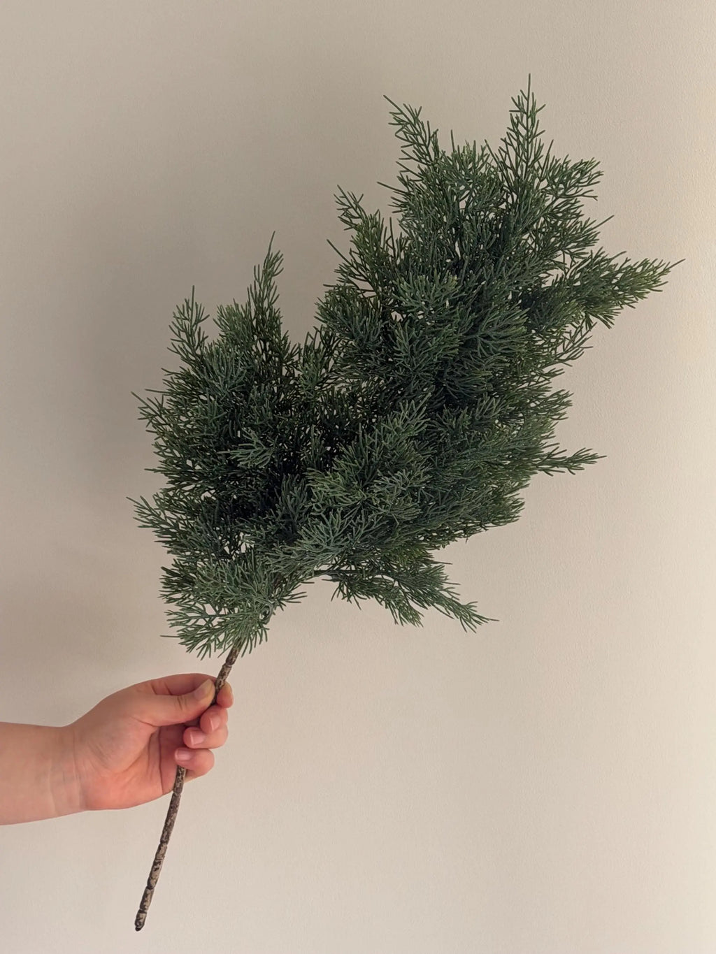 Artificial Winter Cedar Branch Faux Flower Place