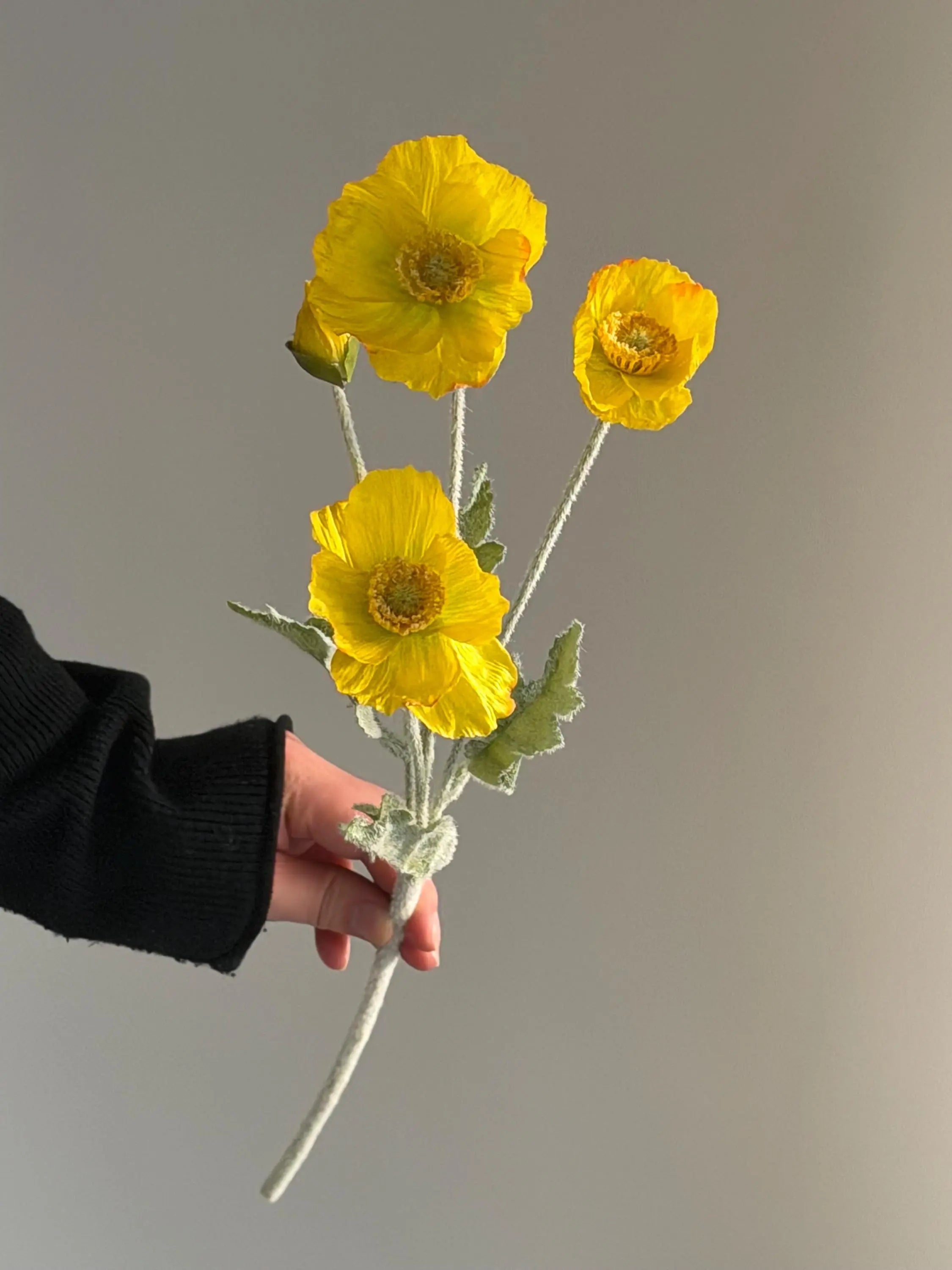 Artificial Iceland Poppy Celesta Atelier
