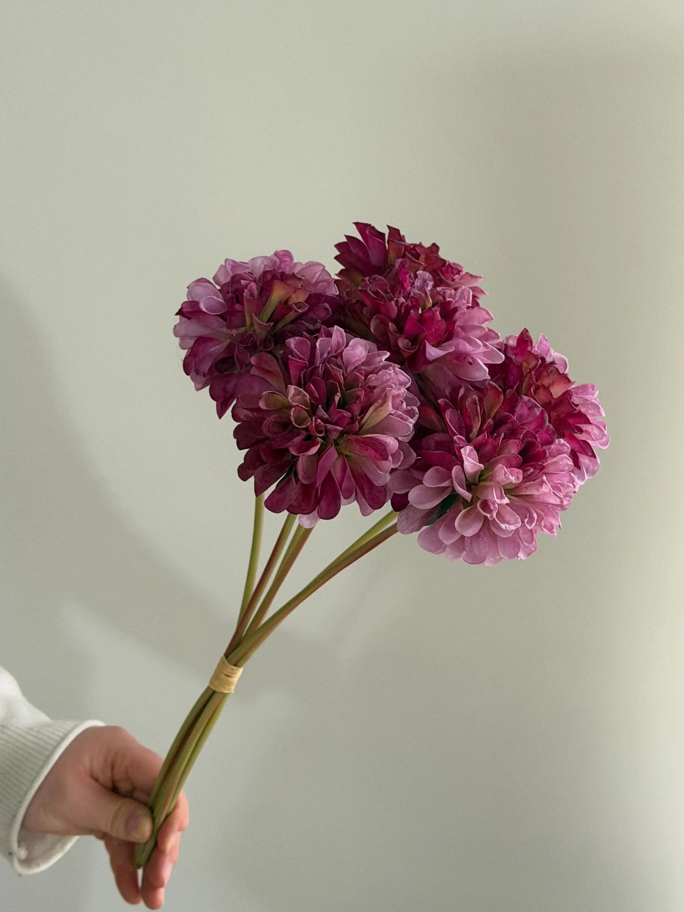 Faux Dahlia bouquets Celesta Atelier