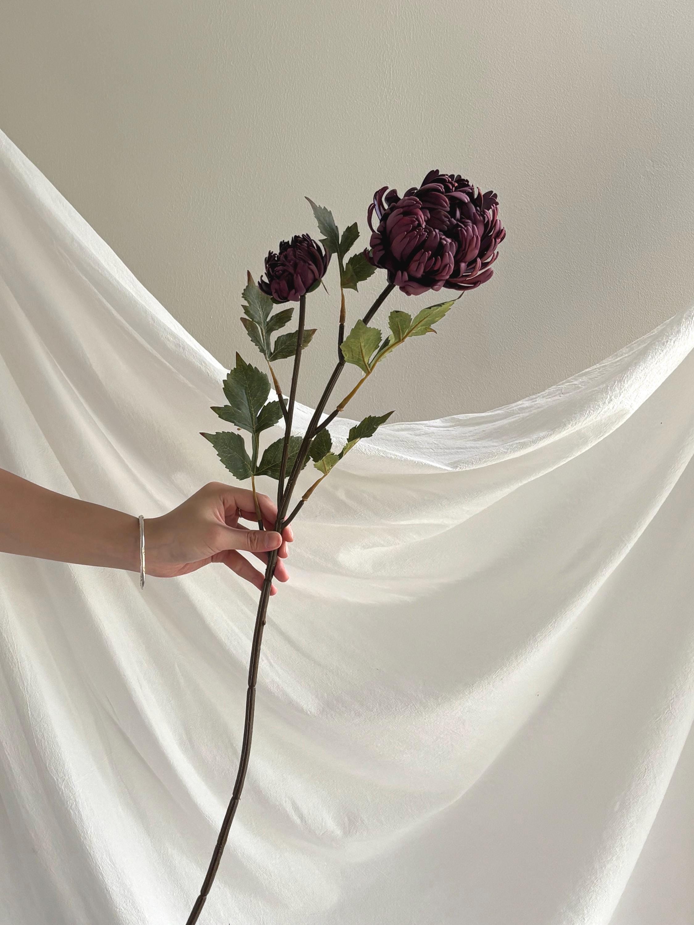 2 Heads Artificial Chrysanthemum
