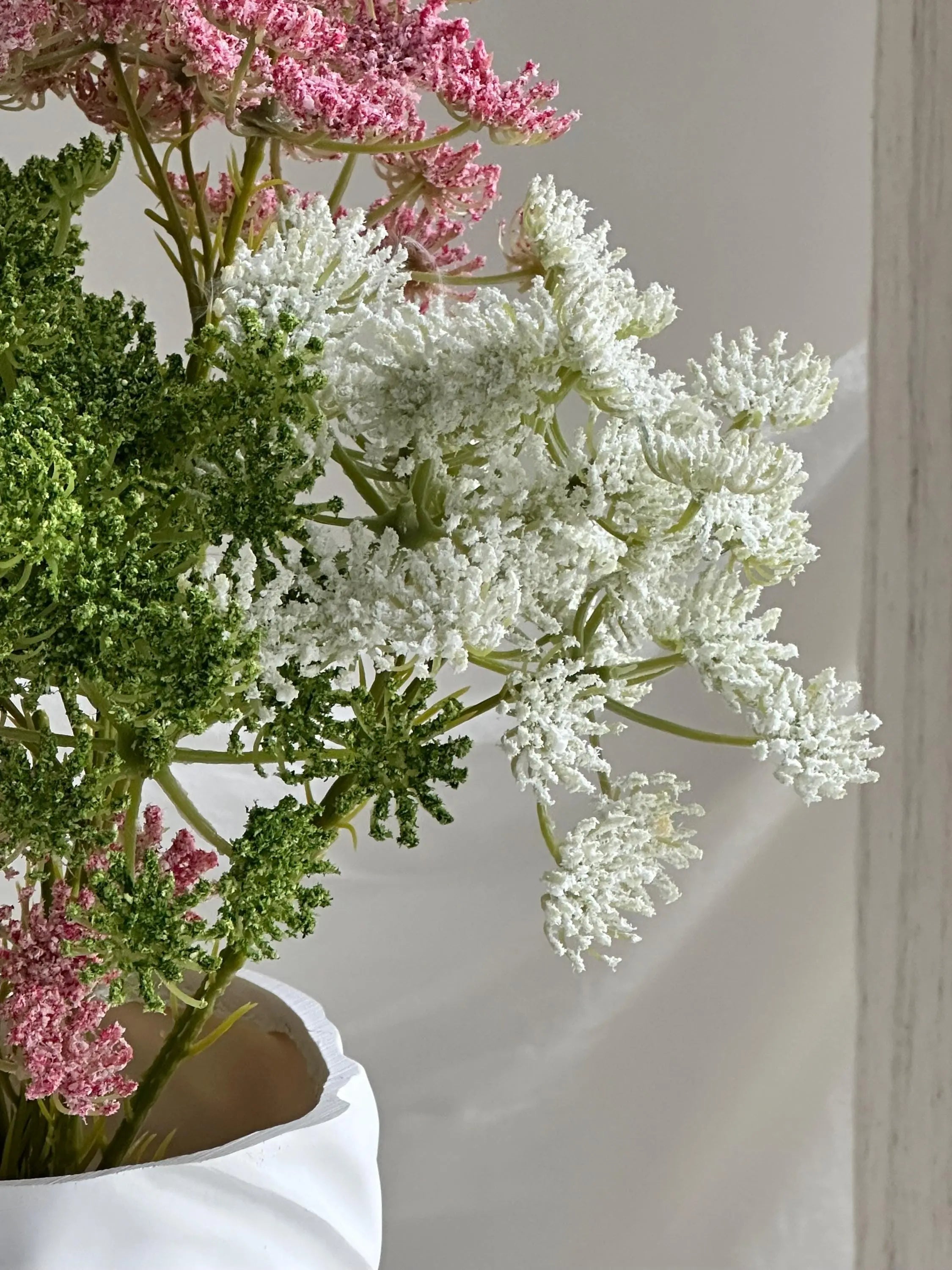 Artificial Queen Annes Lace Stem Faux Flower Place