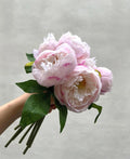 Fake Peony Bundle Real Touch Peony Realistic Faux Flowers For DIY Flowers Wedding Decor Home Decoration Peony Faux Flower Place