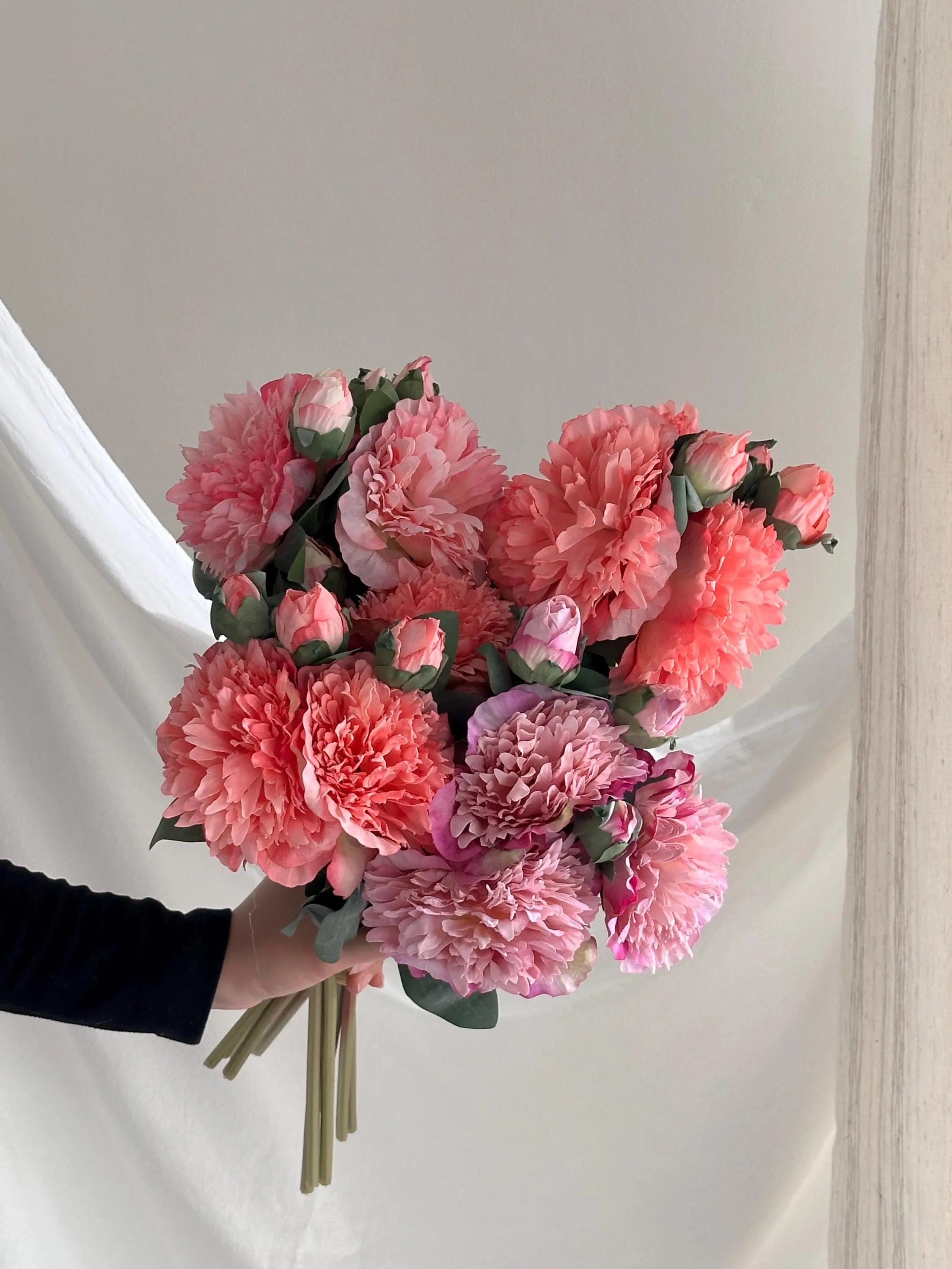 Artificial Peony Bouquet Faux Flower Place