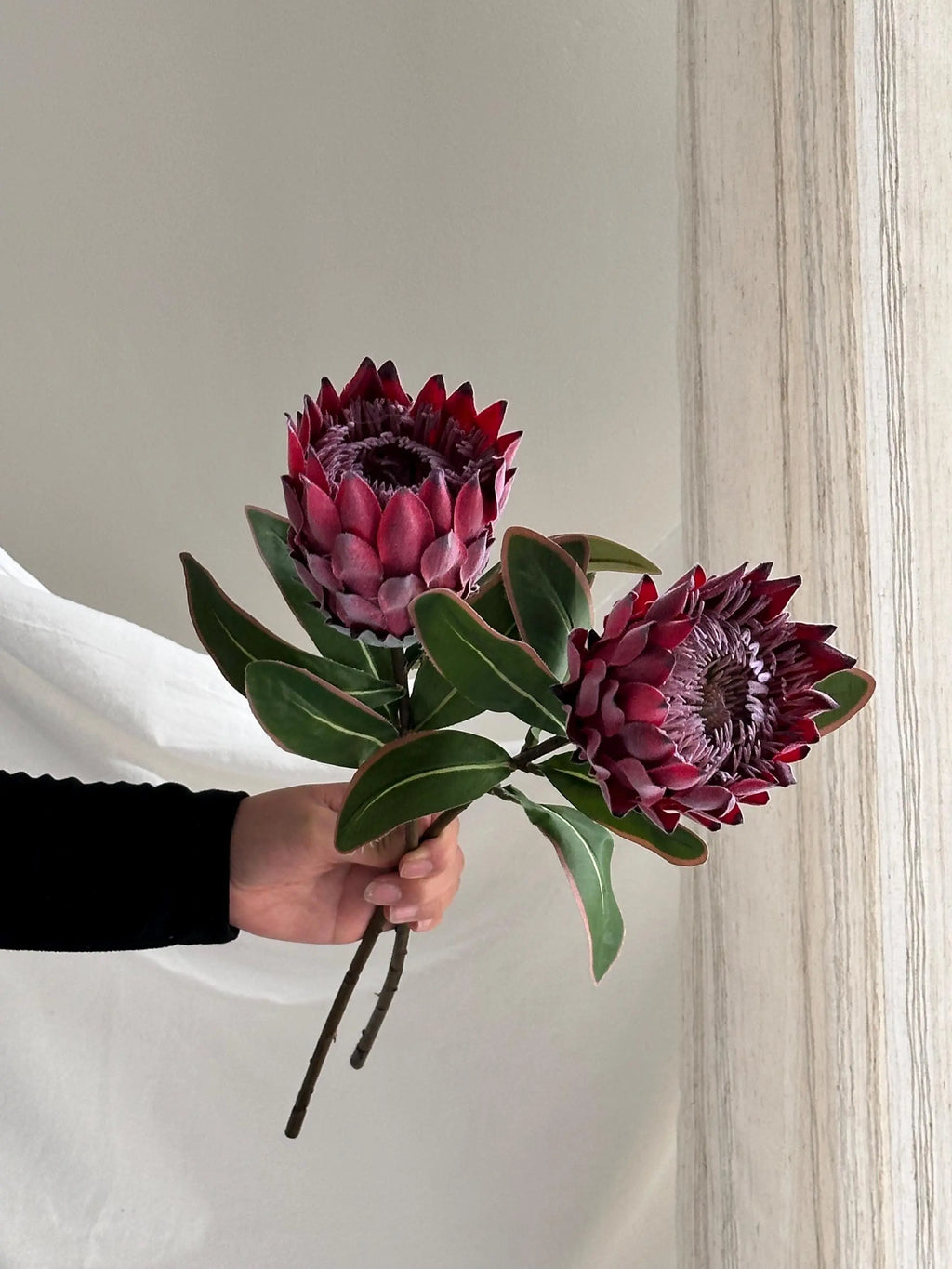 Artificial Protea Stem Faux Flower Place