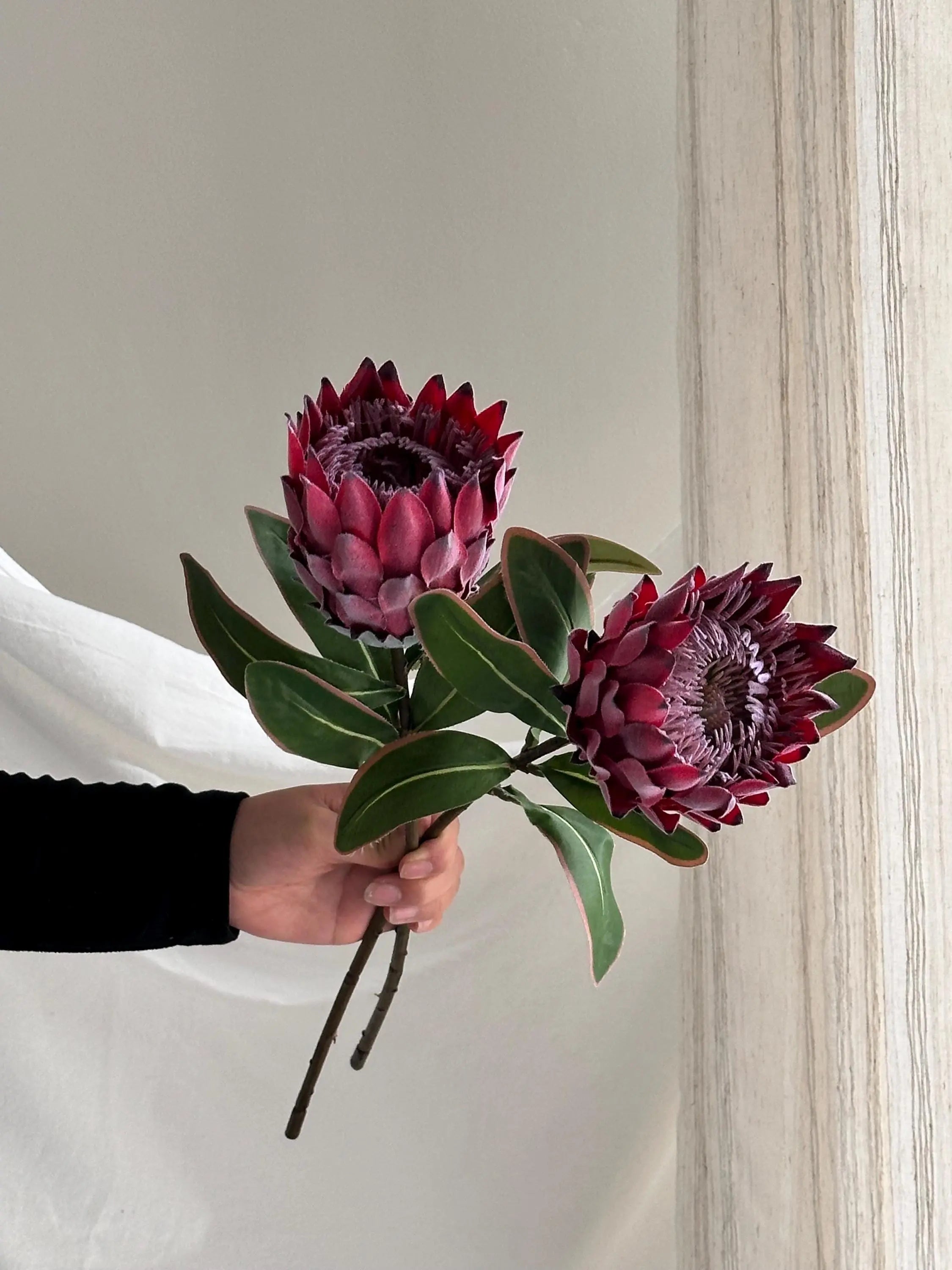 Artificial Protea Stem Faux Flower Place