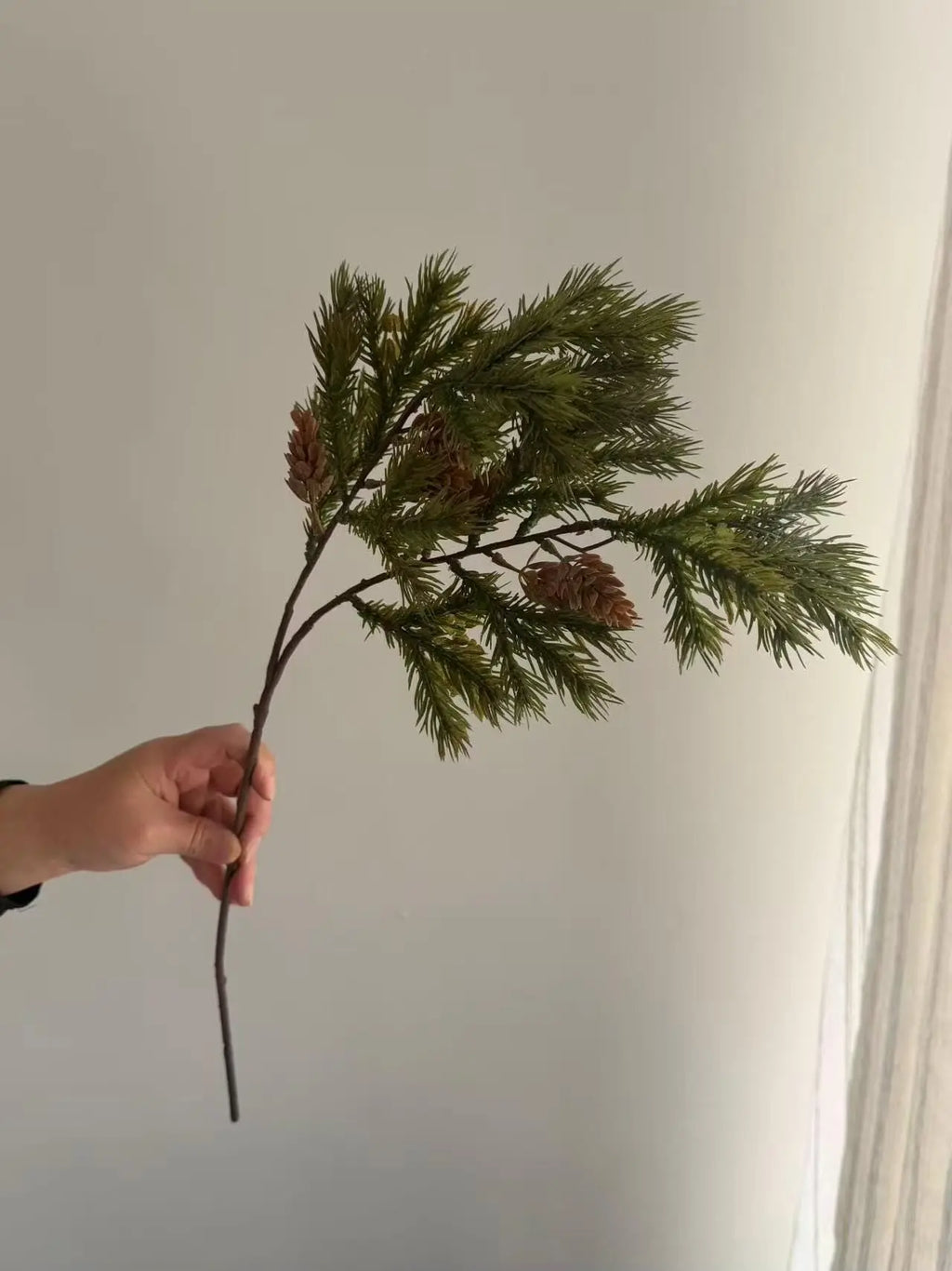 Faux Winter Pine Branch Celesta Atelier