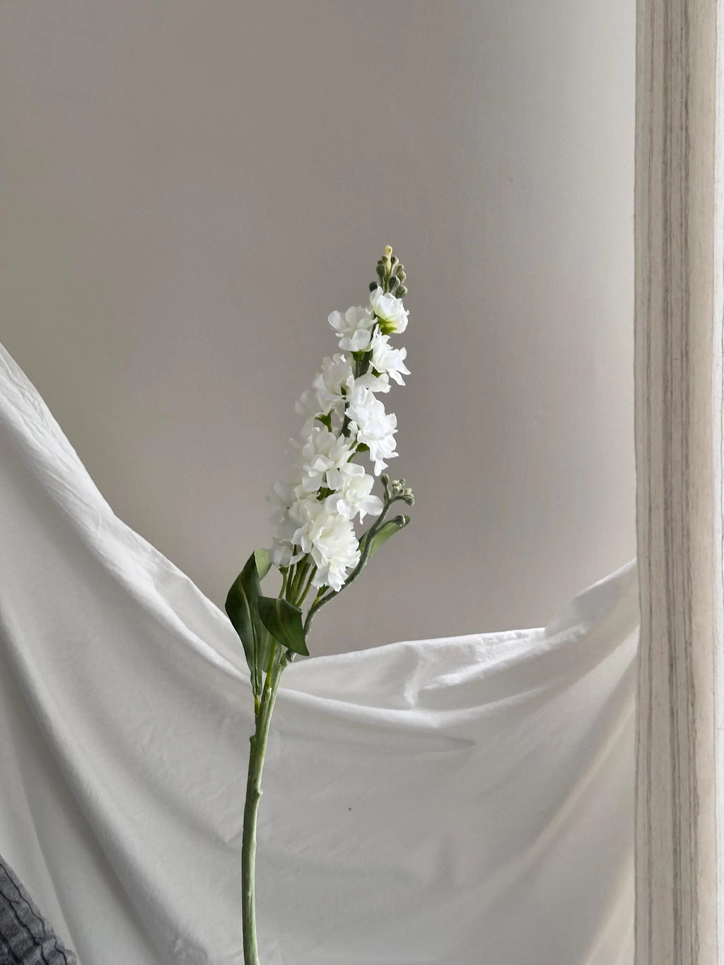 Artificial Delphinium Blossom Branch With Buds Faux Flower Place