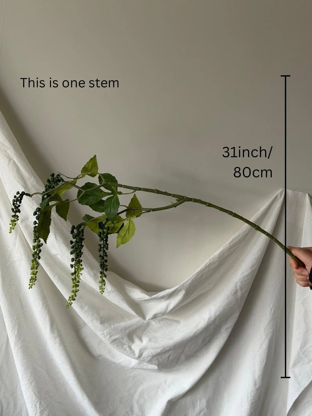 Artificial Hanging Amaranthus Stem Faux Flower Place