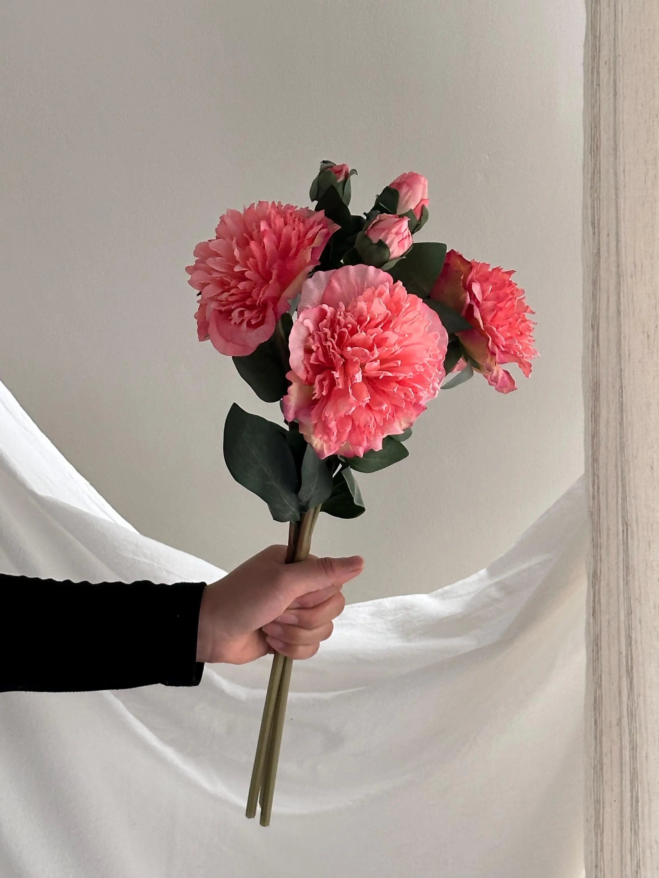 Artificial Peony Bouquet Faux Flower Place