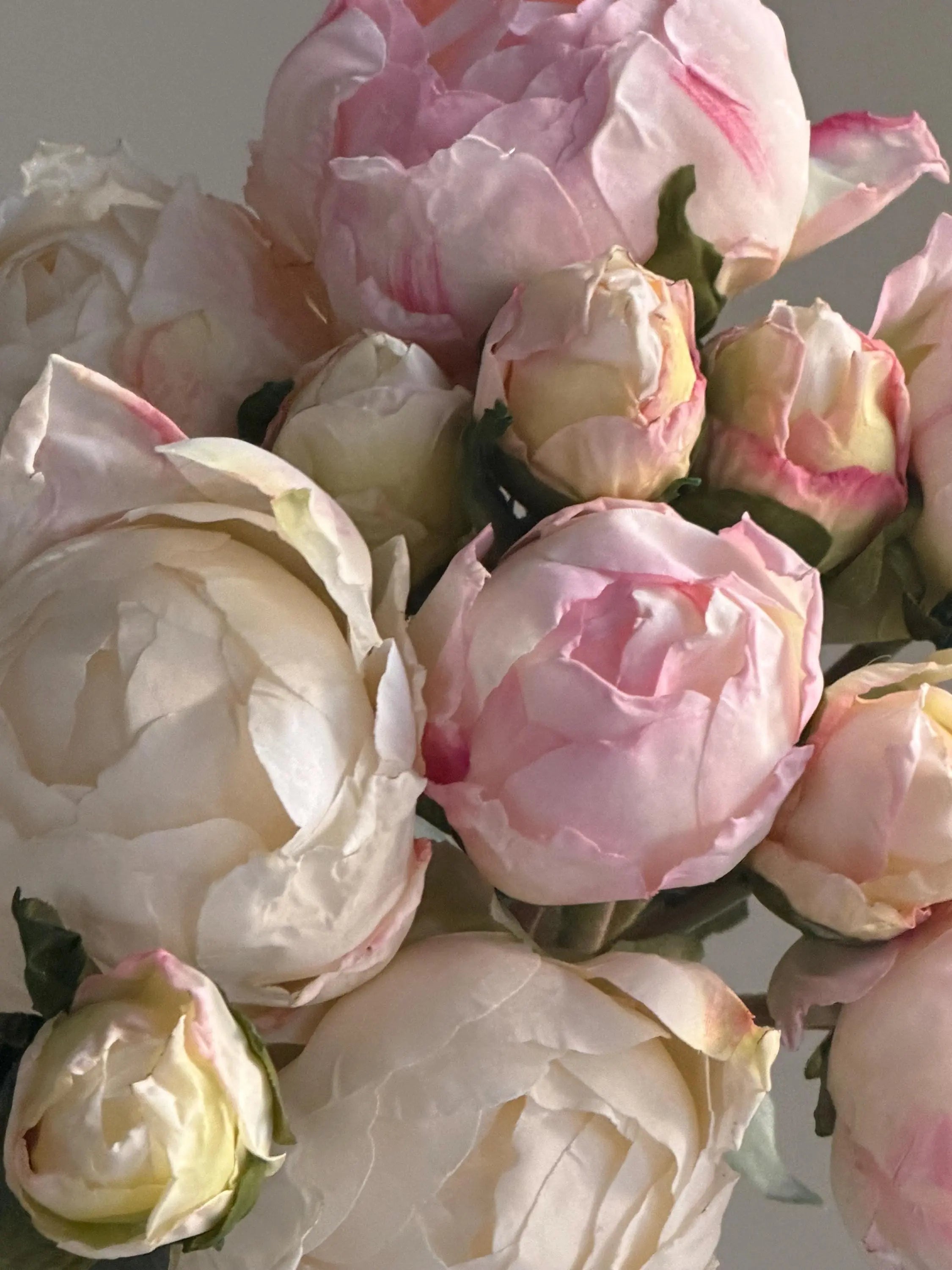 Fake Peony bouquet, Real Touch Faux Peony Celesta Atelier