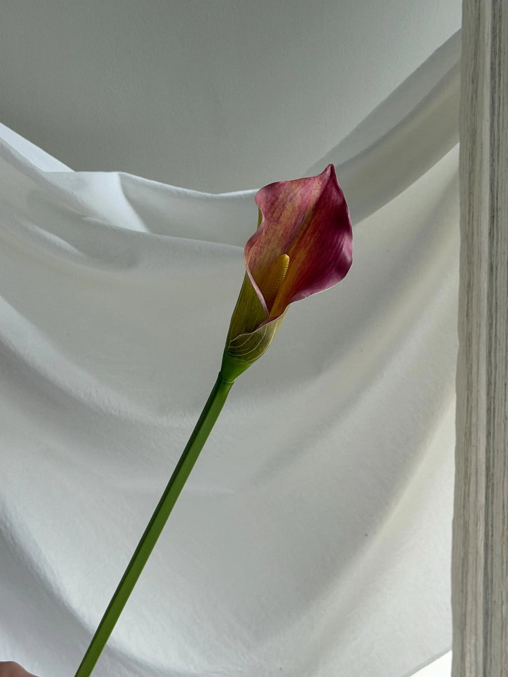 Pink Faux Calla Lily Faux Flower Place