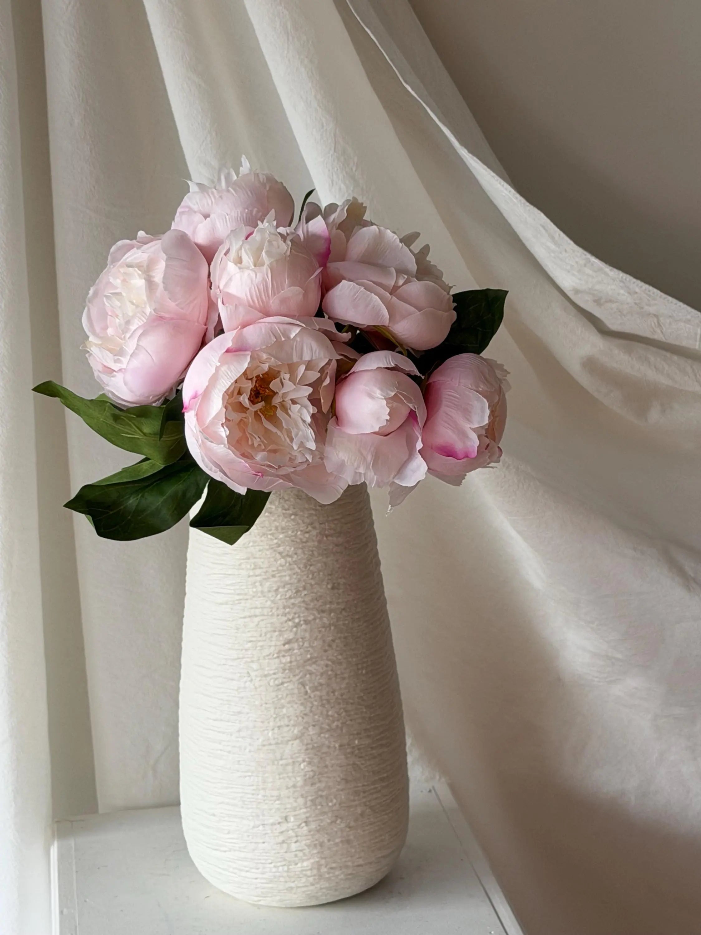 Fake Peony Bundle Real Touch Peony Realistic Faux Flowers For DIY Flowers Wedding Decor Home Decoration Peony Faux Flower Place