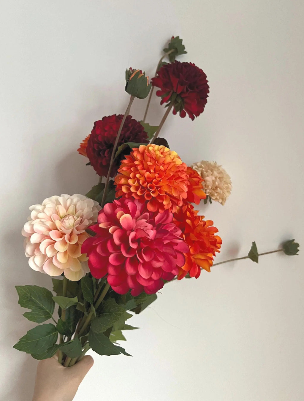 Faux Dahlia Flowers Celesta Atelier