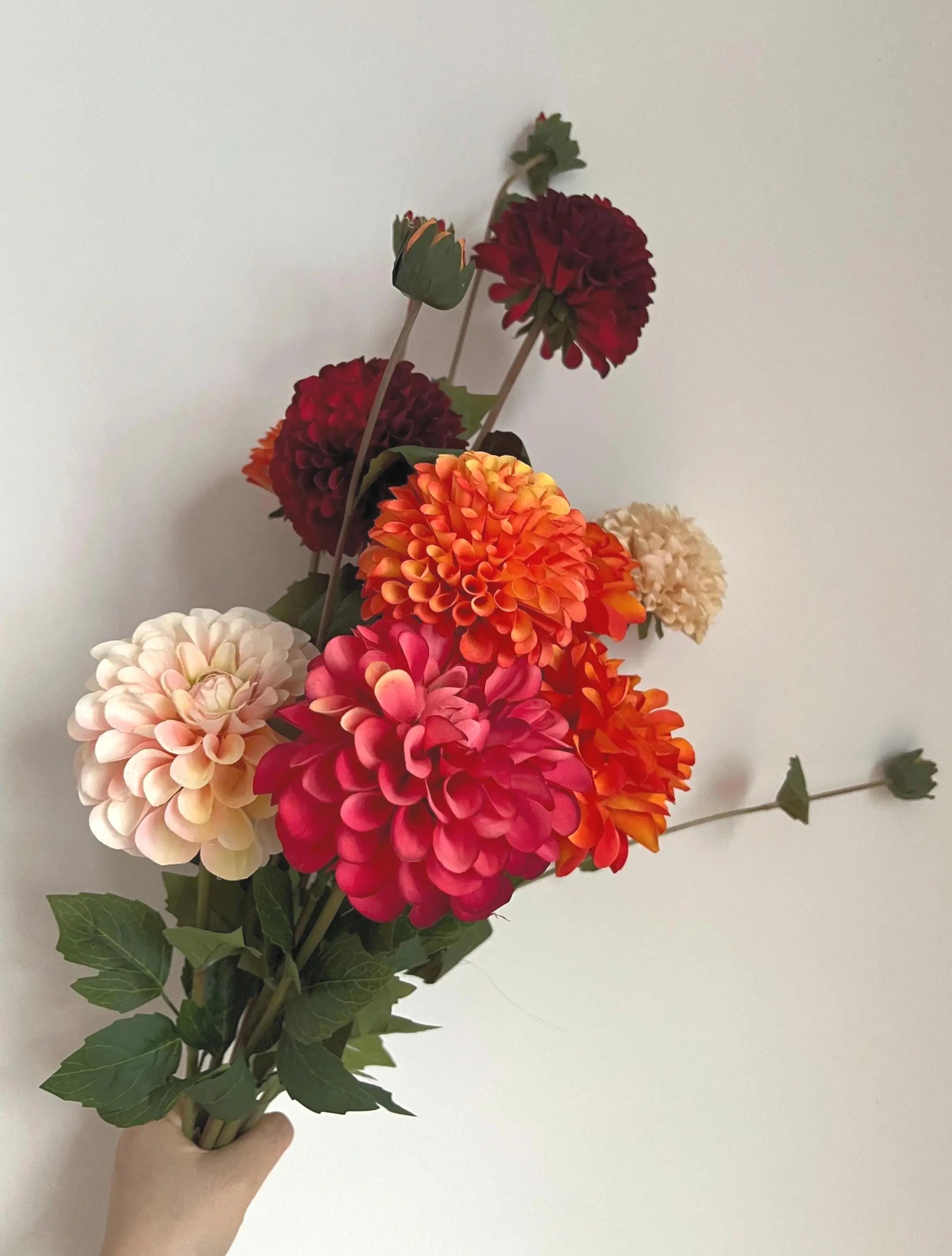 Faux Dahlia Flowers Celesta Atelier