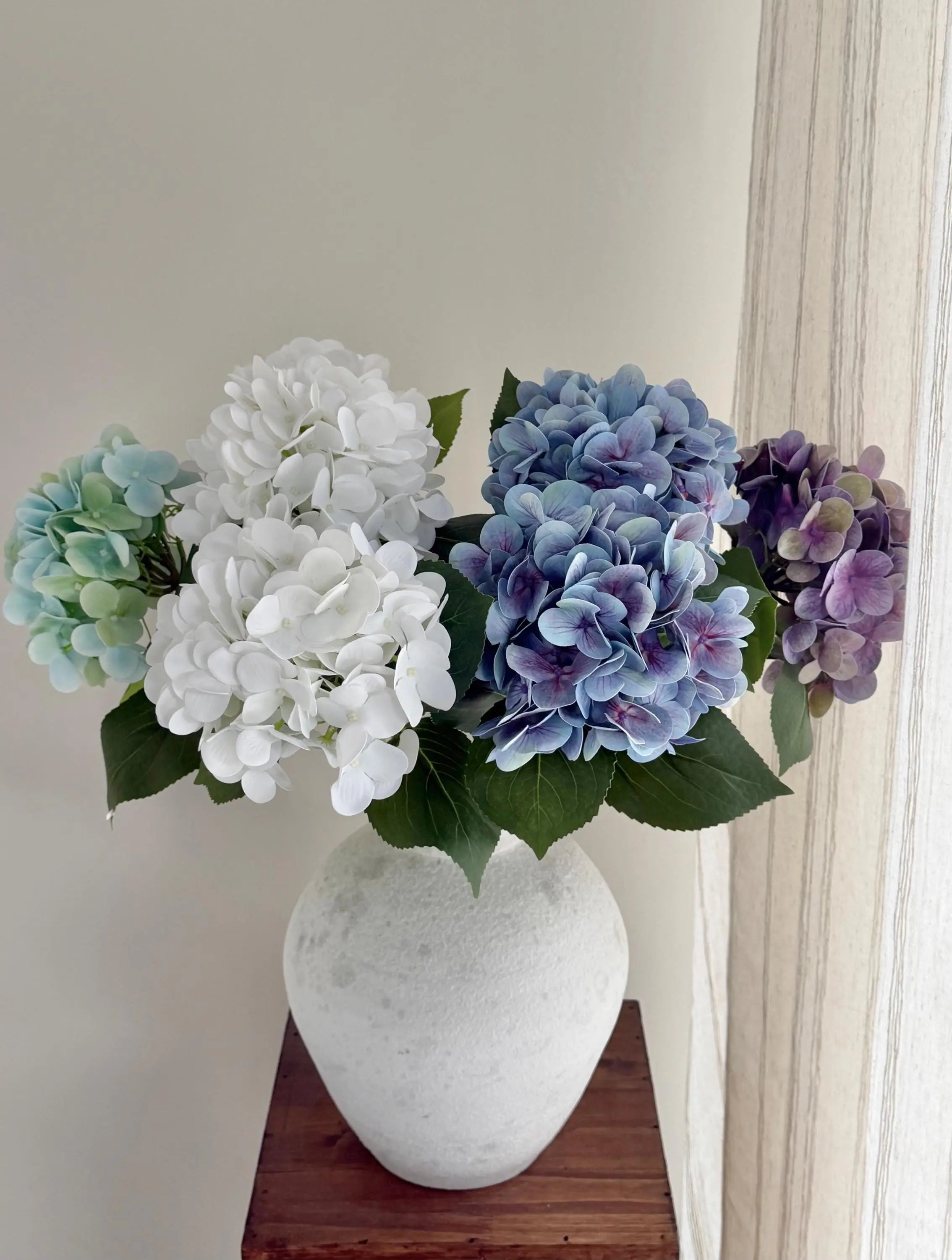 Artificial Watercolour Hydrangea Flowers Celesta Atelier