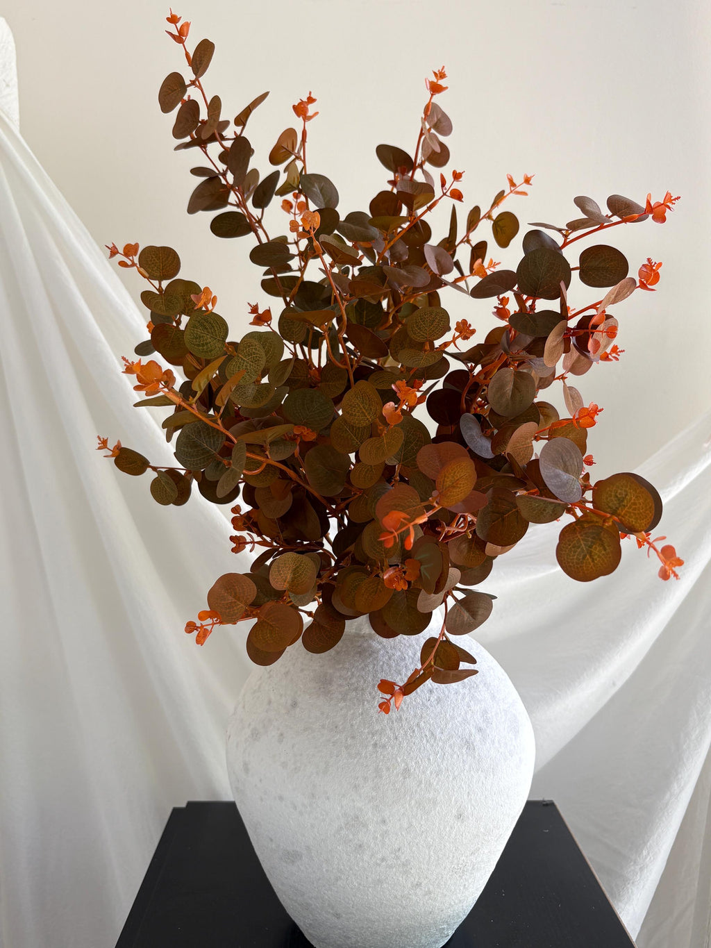 Artificial Purple eucalyptus Branch