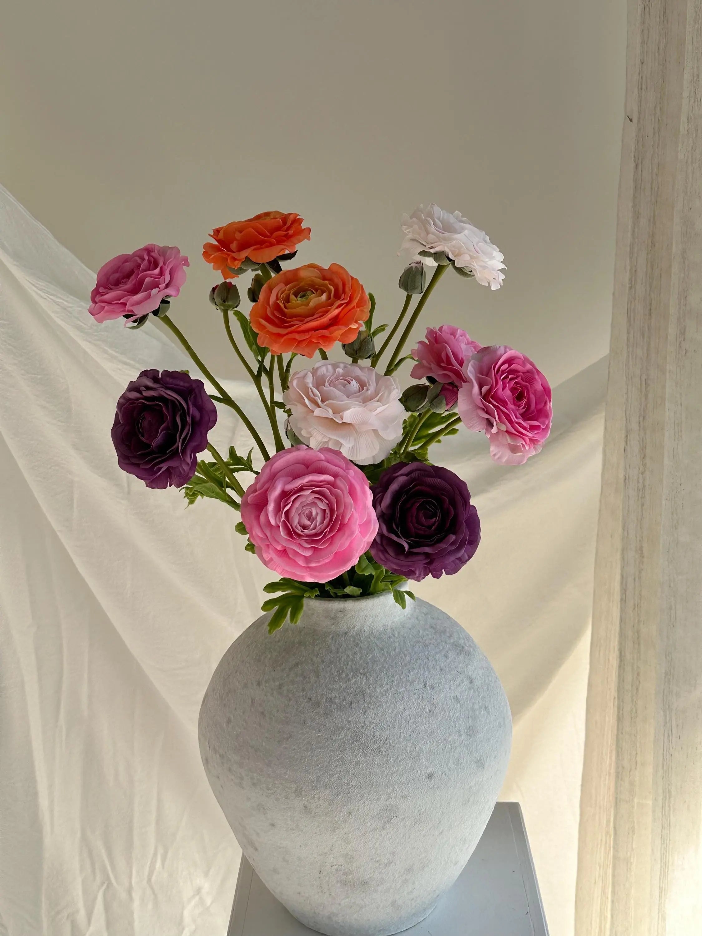 Artificial Ranunculus flower Faux Flower Place