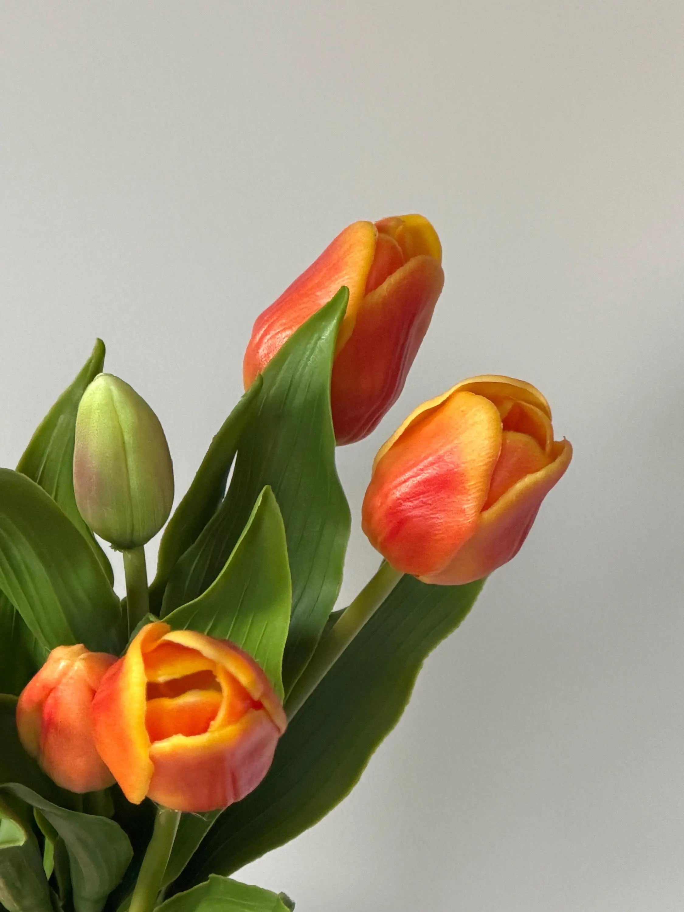 Fake tulip bouquest,artificial tulips,Real touch tulip,fake floral arrangements, faux tulips for Mothers Day gift, Easter home decor Faux Flower Place