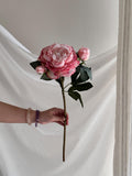 Artificial Peony Flower Stem Faux Flower Place