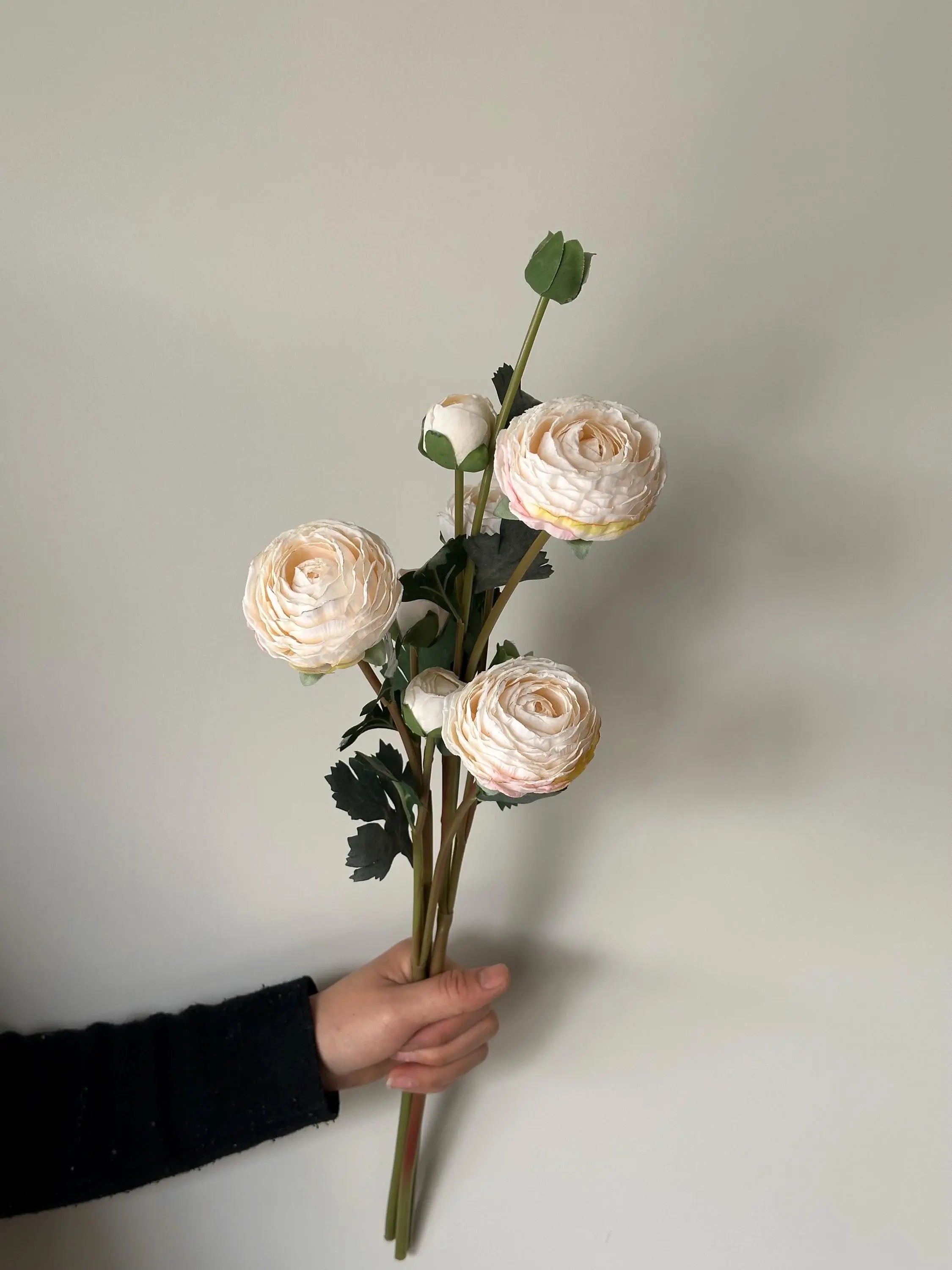 Faux Ranunculus bouquets Celesta Atelier