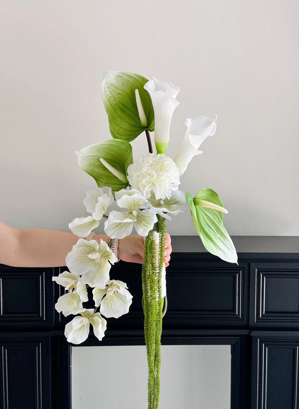 Faux Calla Lily Bridal Bouquet Faux Flower Place