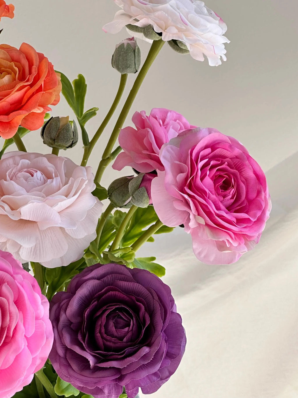 Artificial Ranunculus flower Faux Flower Place