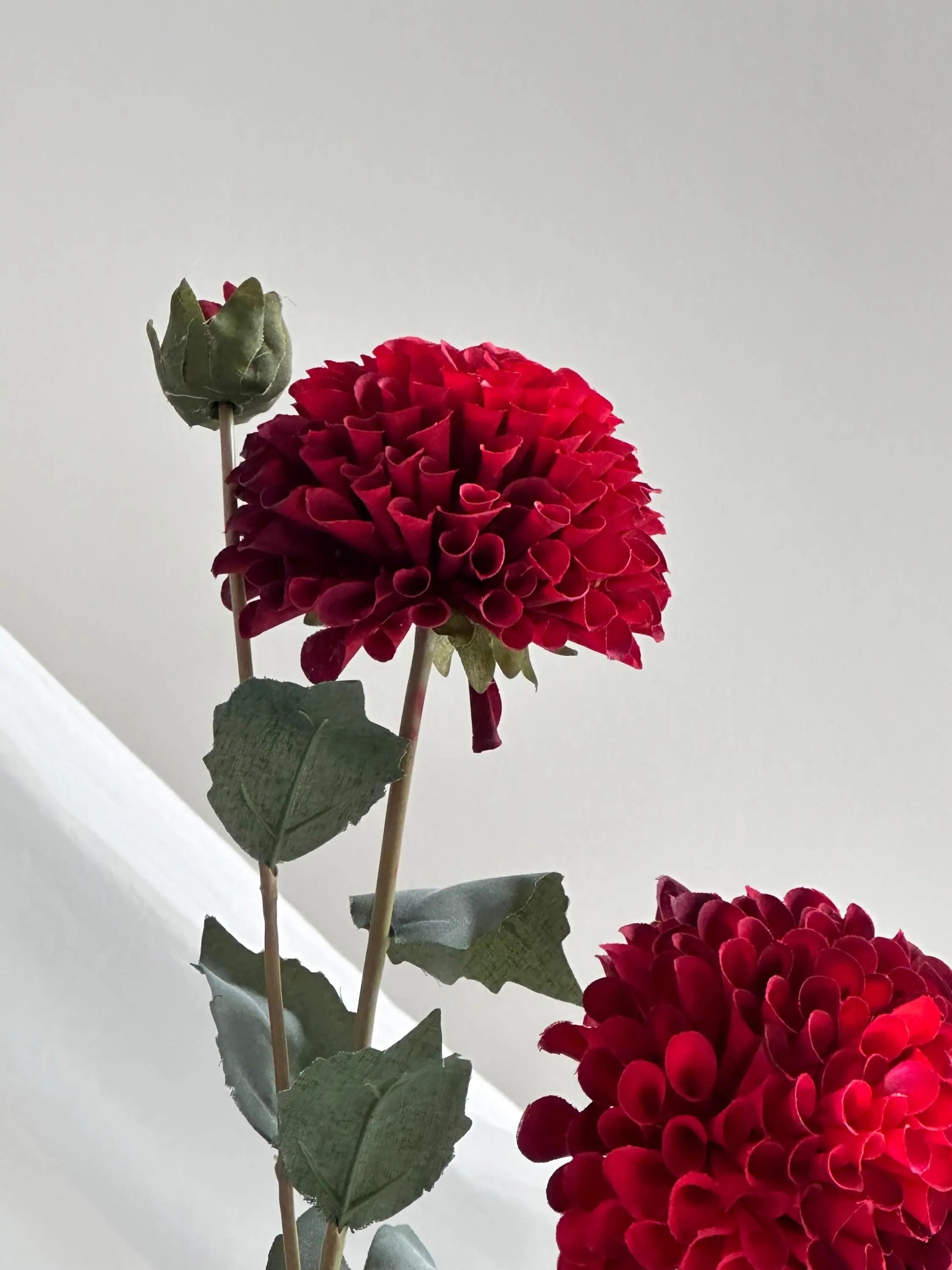 Artificial Dahlia Stem Faux Flower Place