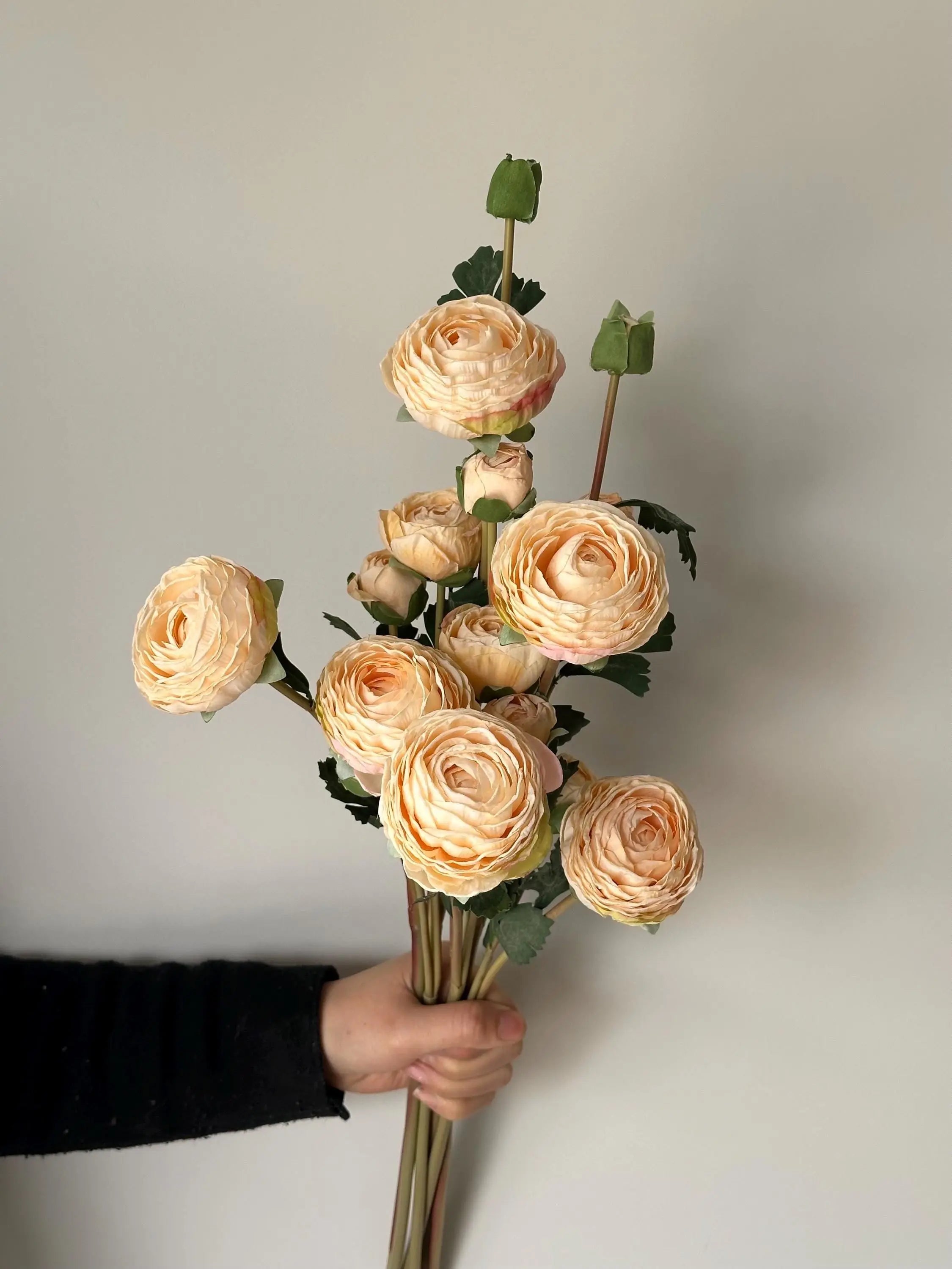 Faux Ranunculus bouquets Celesta Atelier