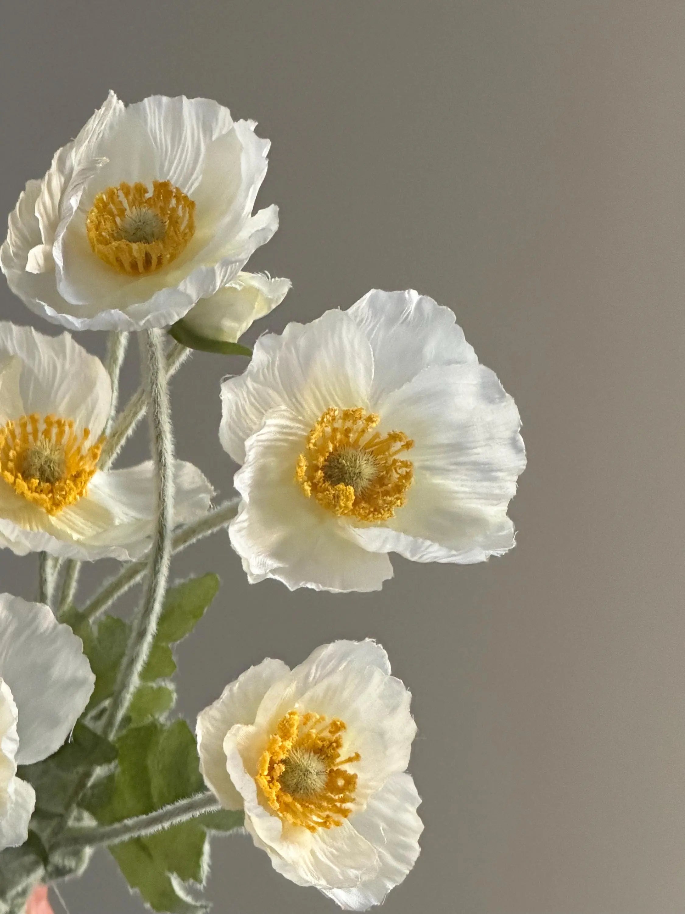 Artificial Iceland Poppy Celesta Atelier
