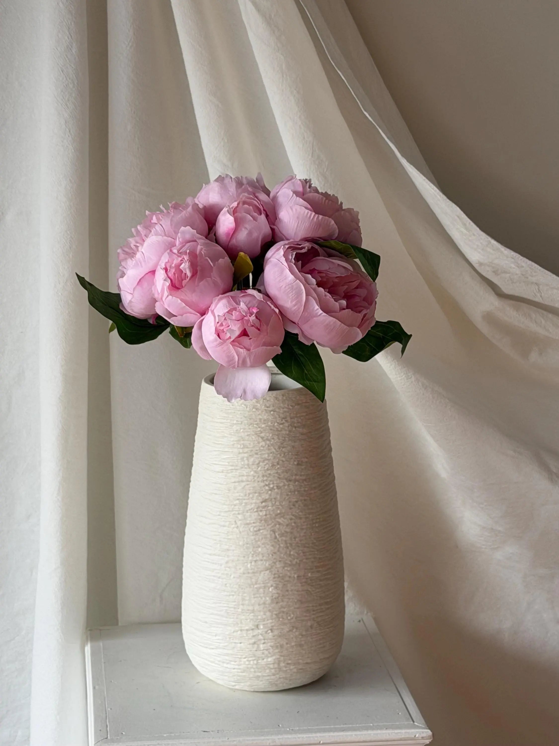 Fake Peony Bundle Real Touch Peony Realistic Faux Flowers For DIY Flowers Wedding Decor Home Decoration Peony Faux Flower Place