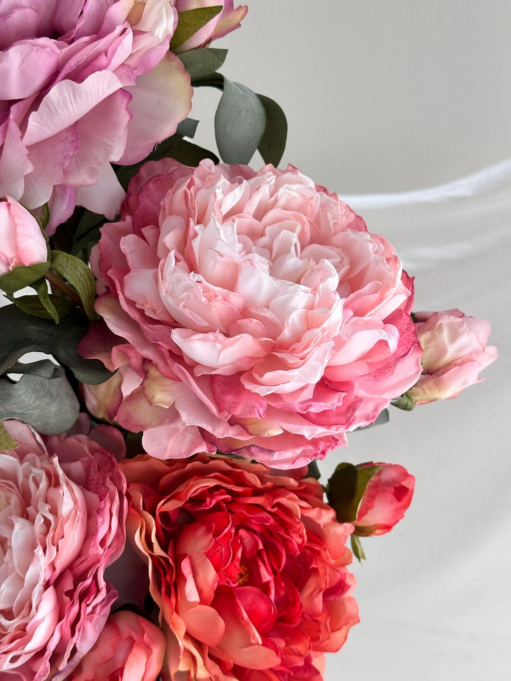 Artificial Peony Flower Stem Faux Flower Place