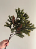 Faux Winter Pine Branch Celesta Atelier