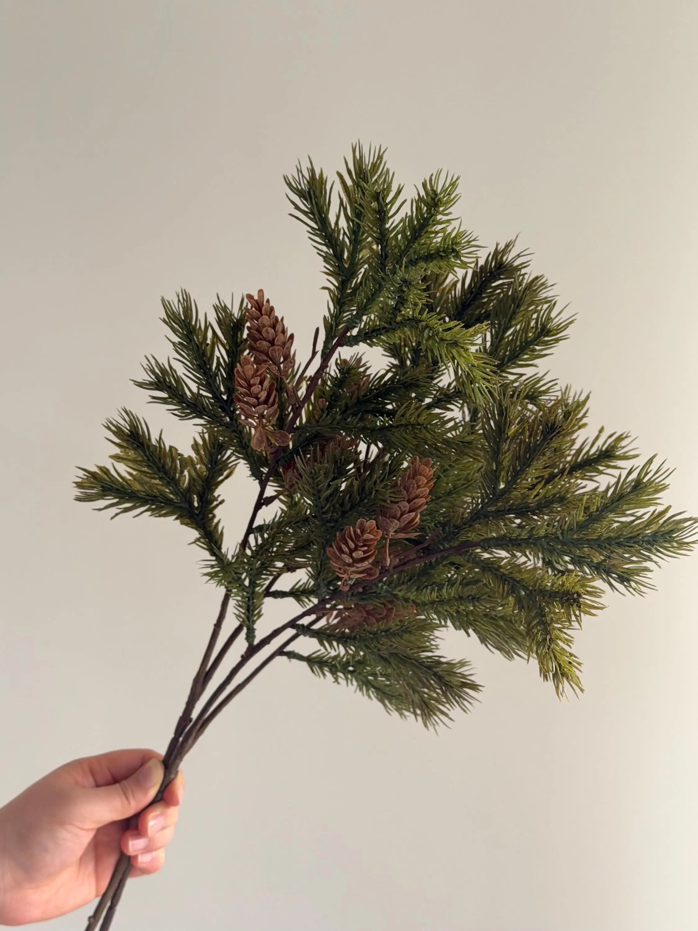 Faux Winter Pine Branch Celesta Atelier