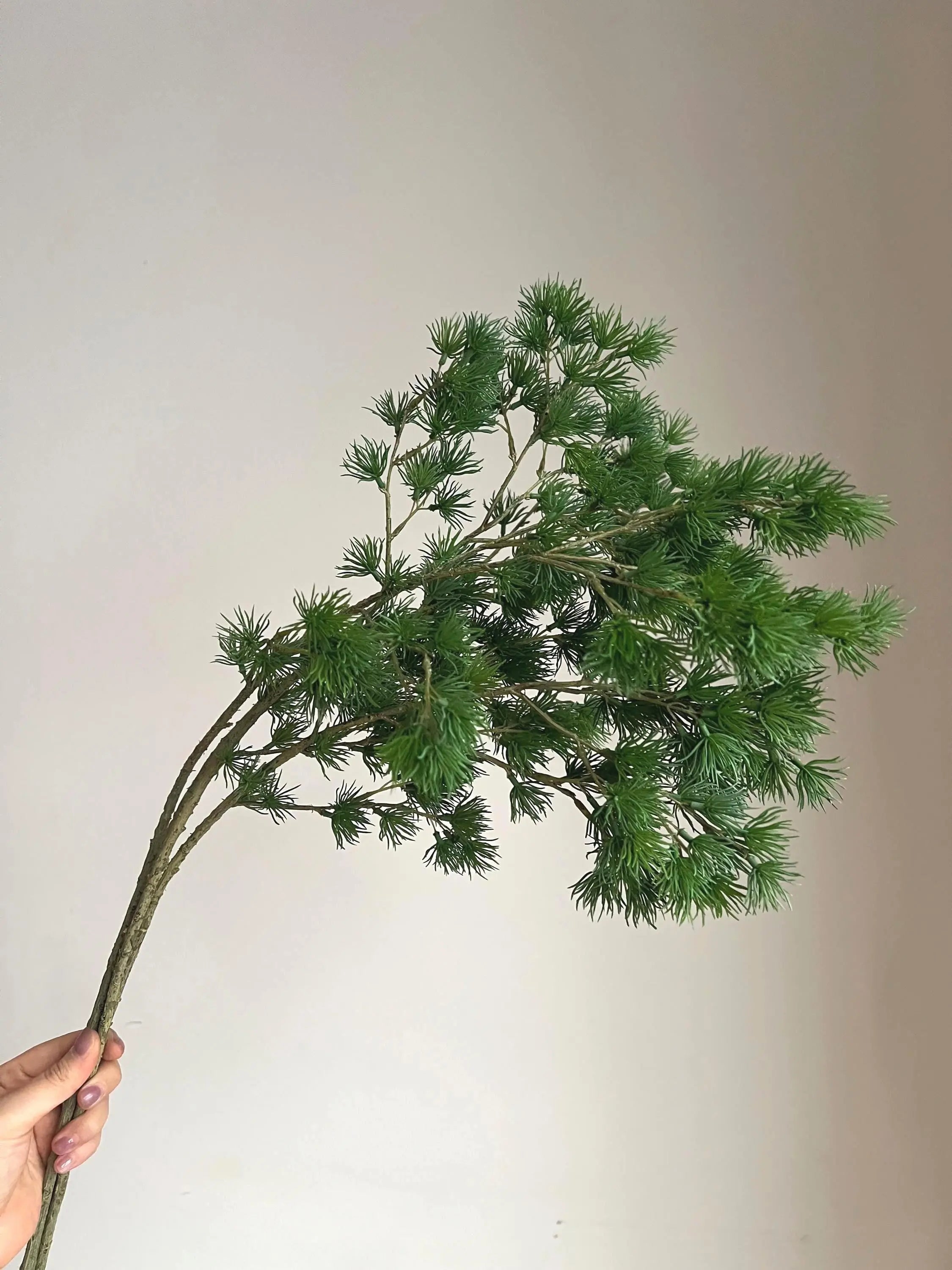 Real Touch Cedar Branch, Faux Pine stem Celesta Atelier