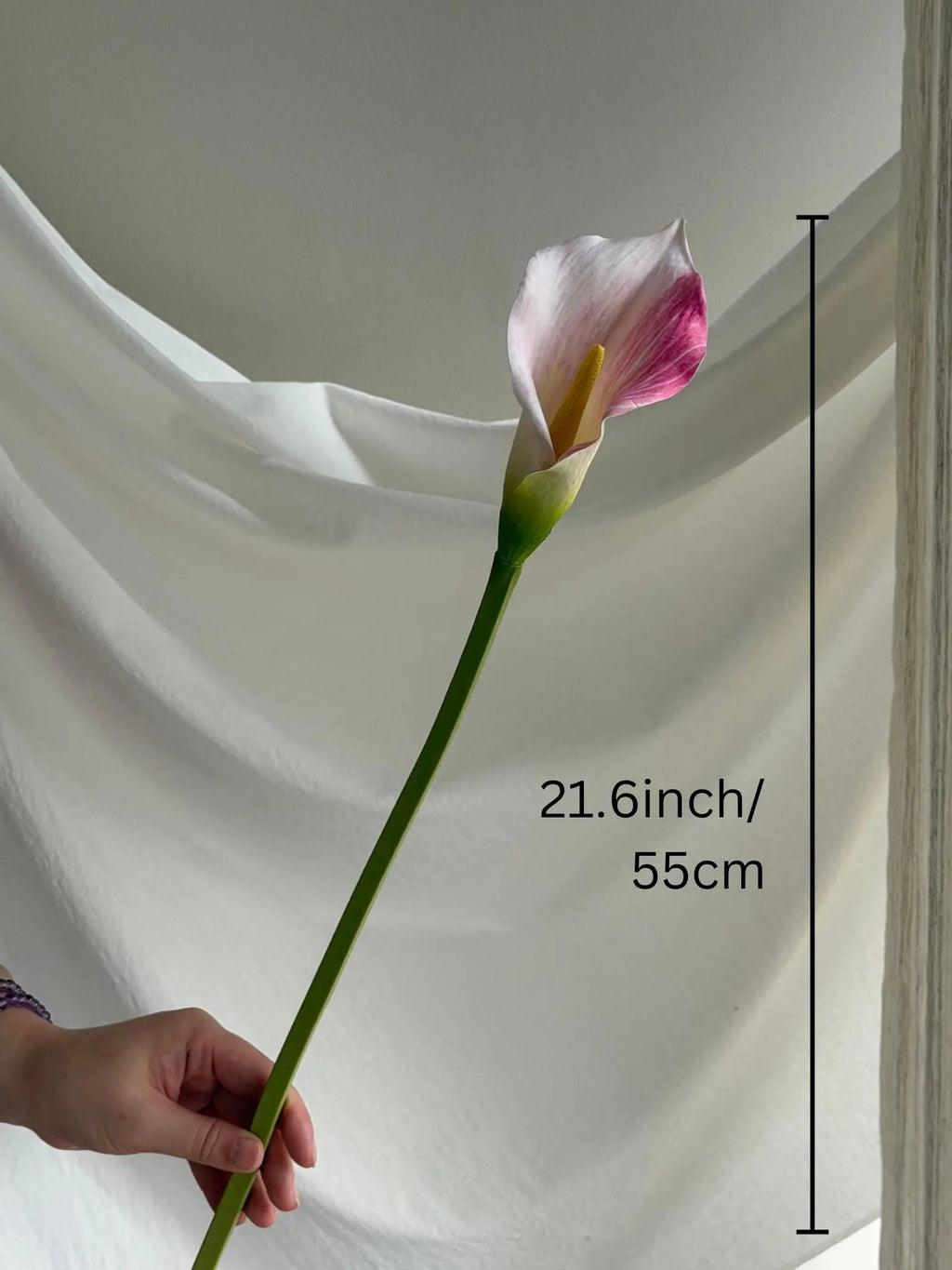 Pink Faux Calla Lily Faux Flower Place