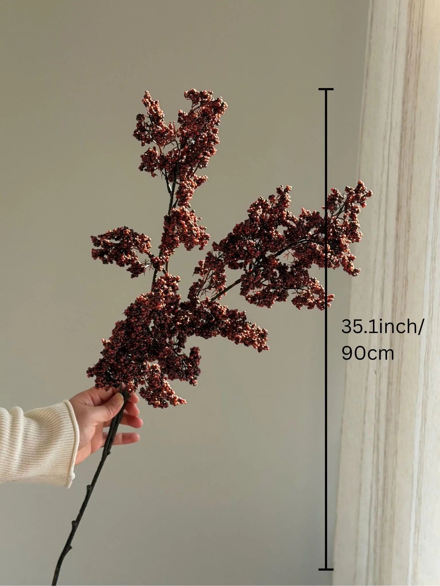 Long Stems Plum Berries, Dusty Berry Stems Celesta Atelier