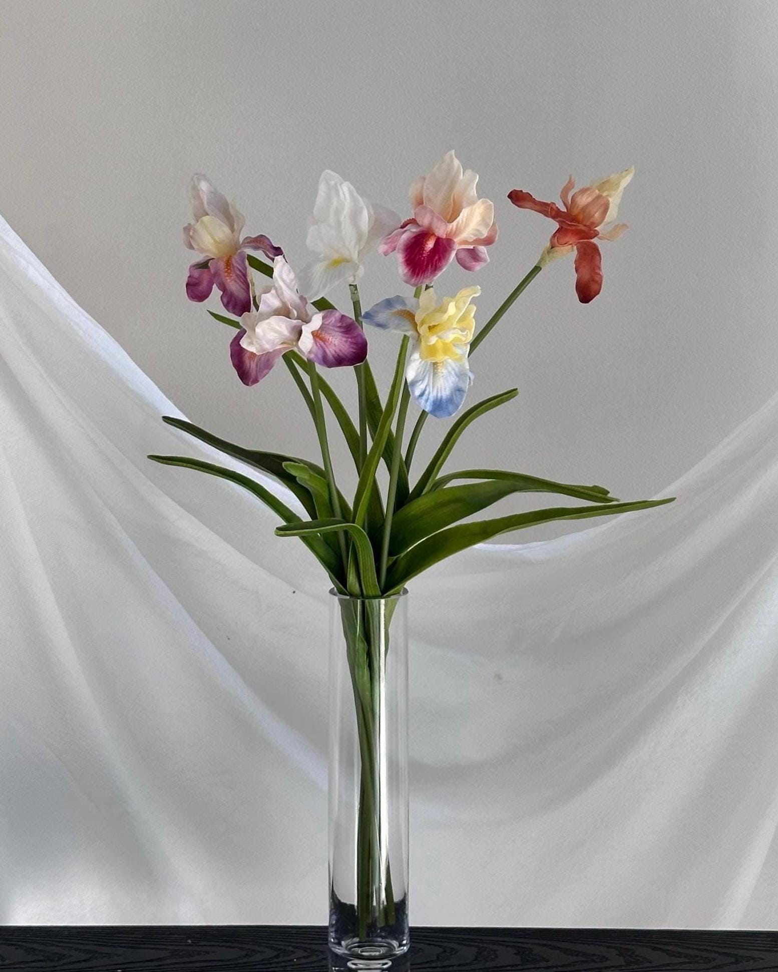 Artificial Iris Flowers