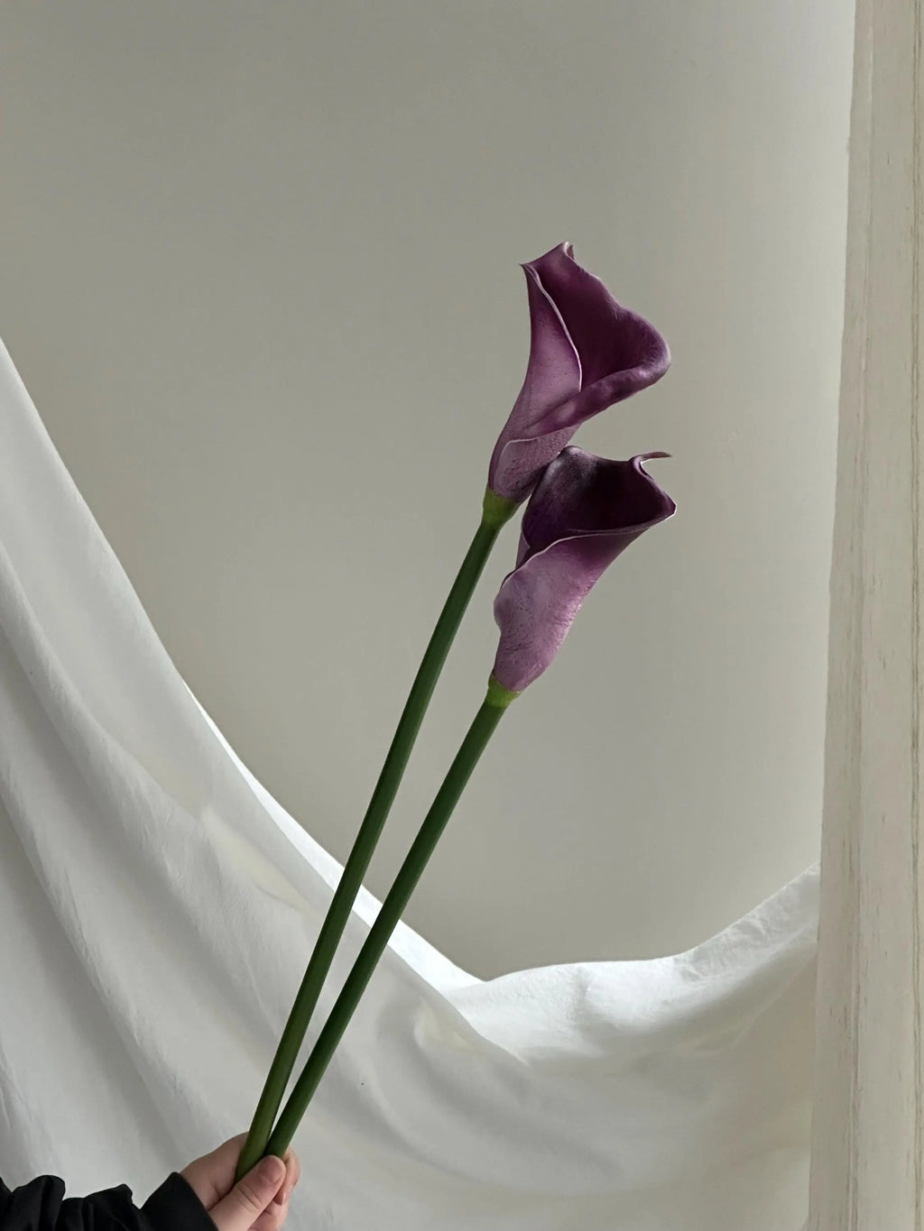 Faux Calla Lily for Bridal Shower, Faux lily of the valley, Calla Lily Bouquets, Wedding Ceremony Aisle Flower for Bride Faux Flower Place